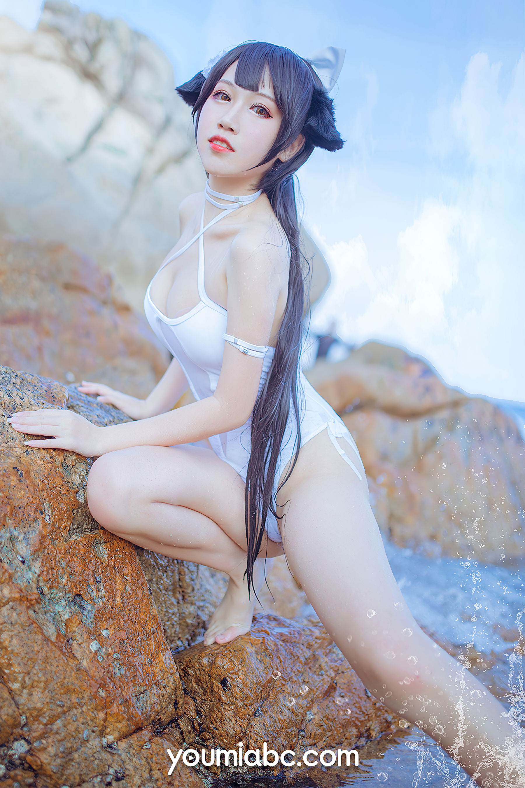 [尤蜜YouMi]  抖娘利世 泳装・碧蓝航线_第4张