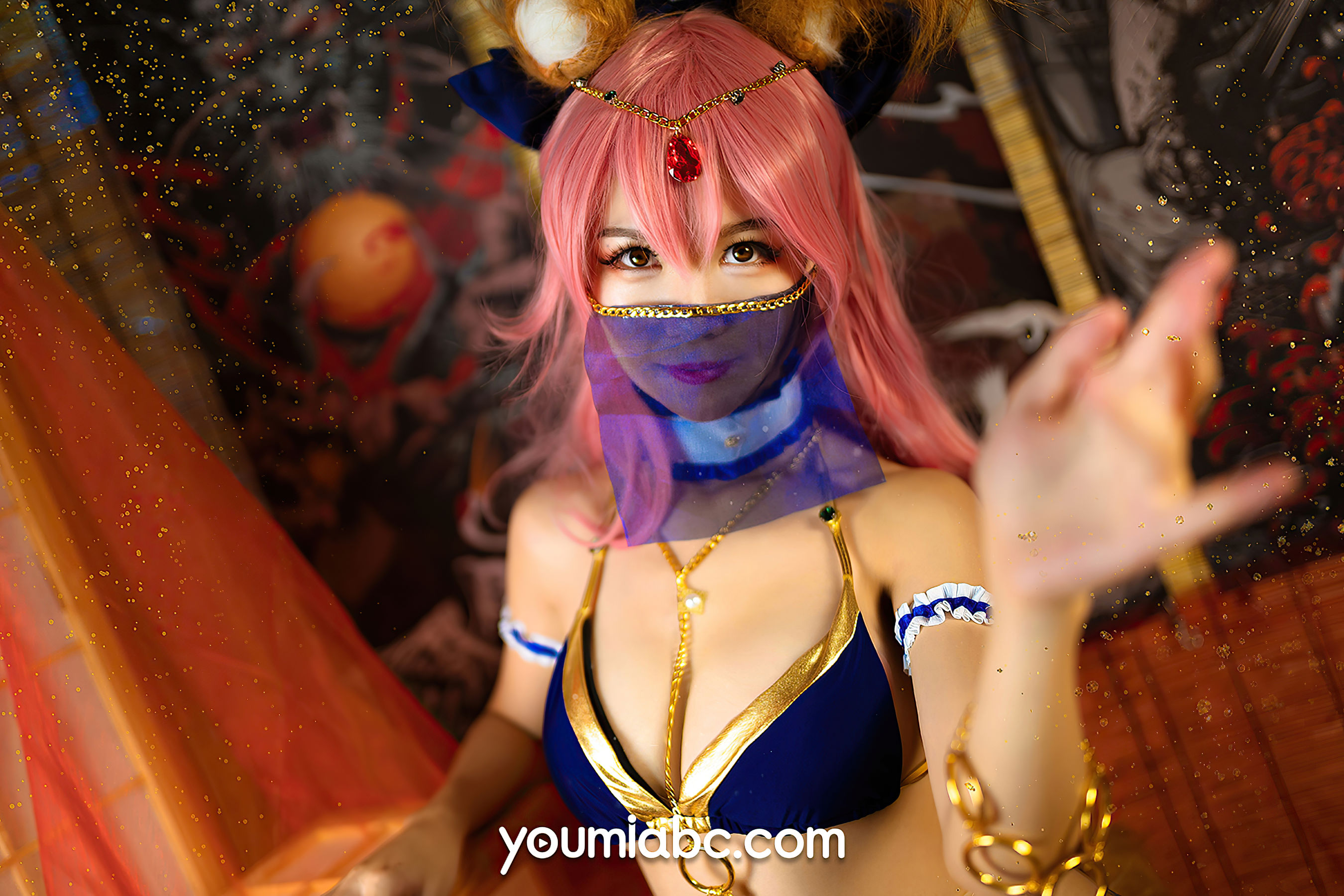 [尤蜜YouMi]  抖娘利世 舞娘玉藻前_第5张