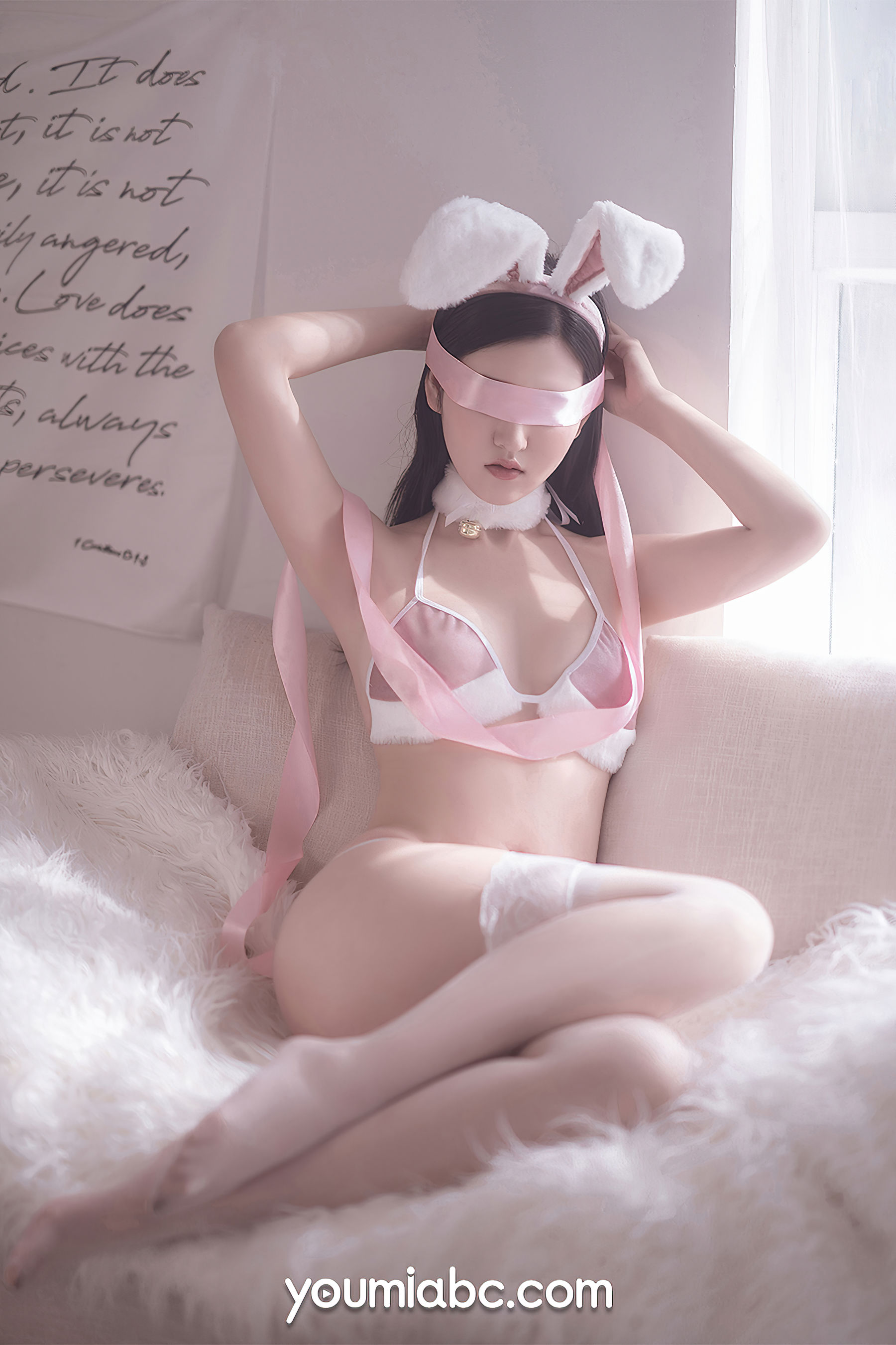 [尤蜜YouMiabc]  沈梦瑶 粉梦兔_第4张