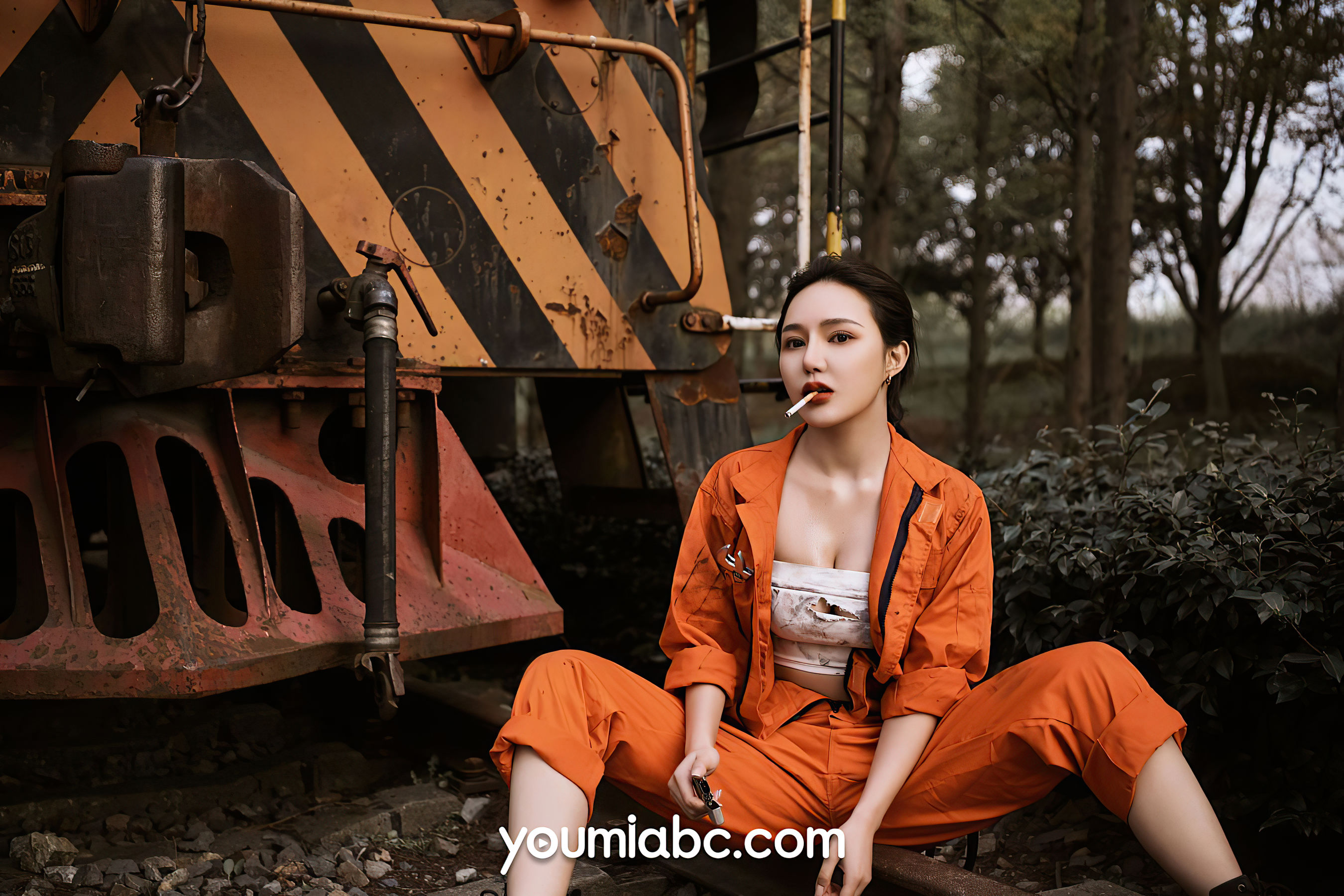 [尤蜜YouMiabc]  文静儿 火热的维修作业_第3张