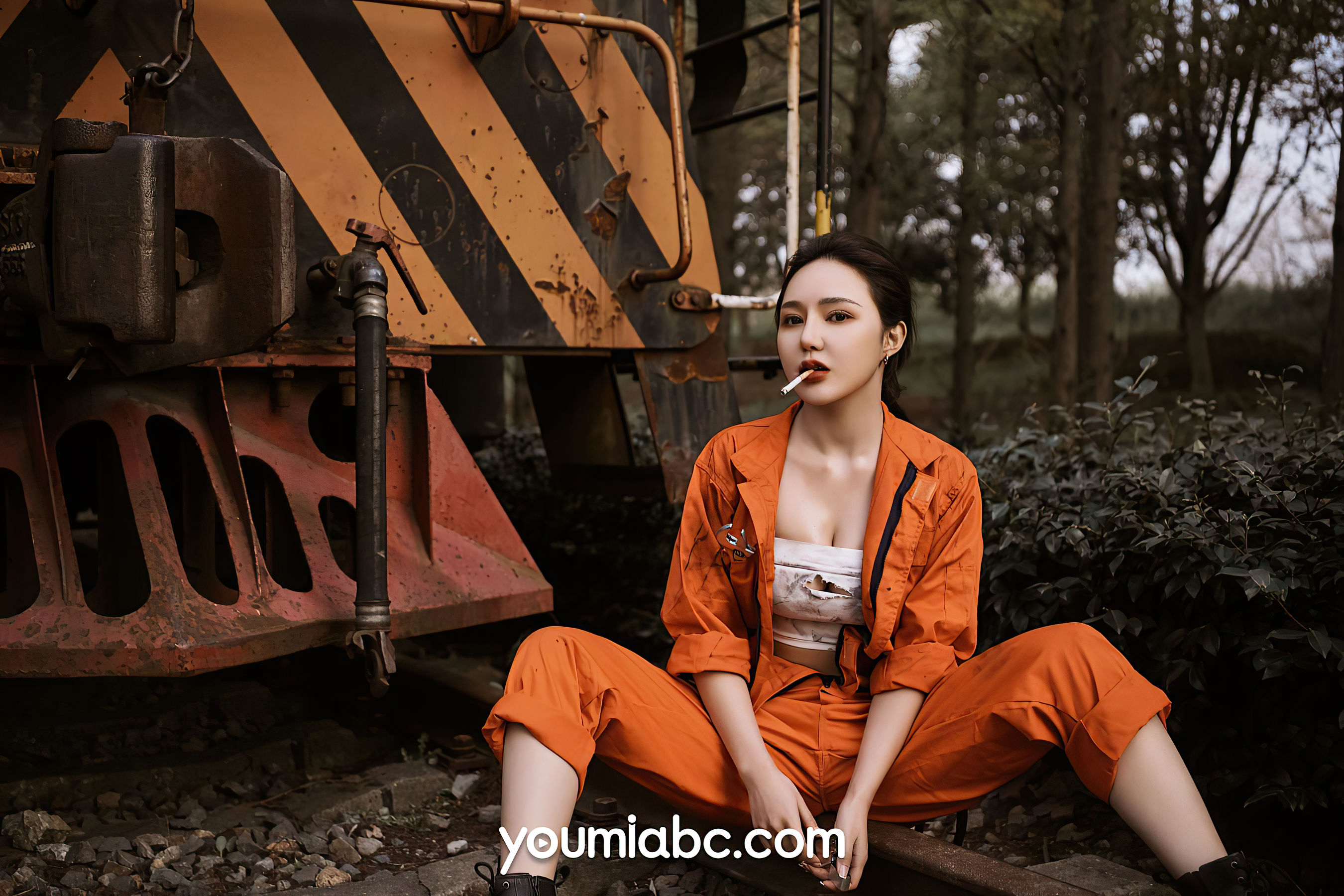 [尤蜜YouMiabc]  文静儿 火热的维修作业_第4张