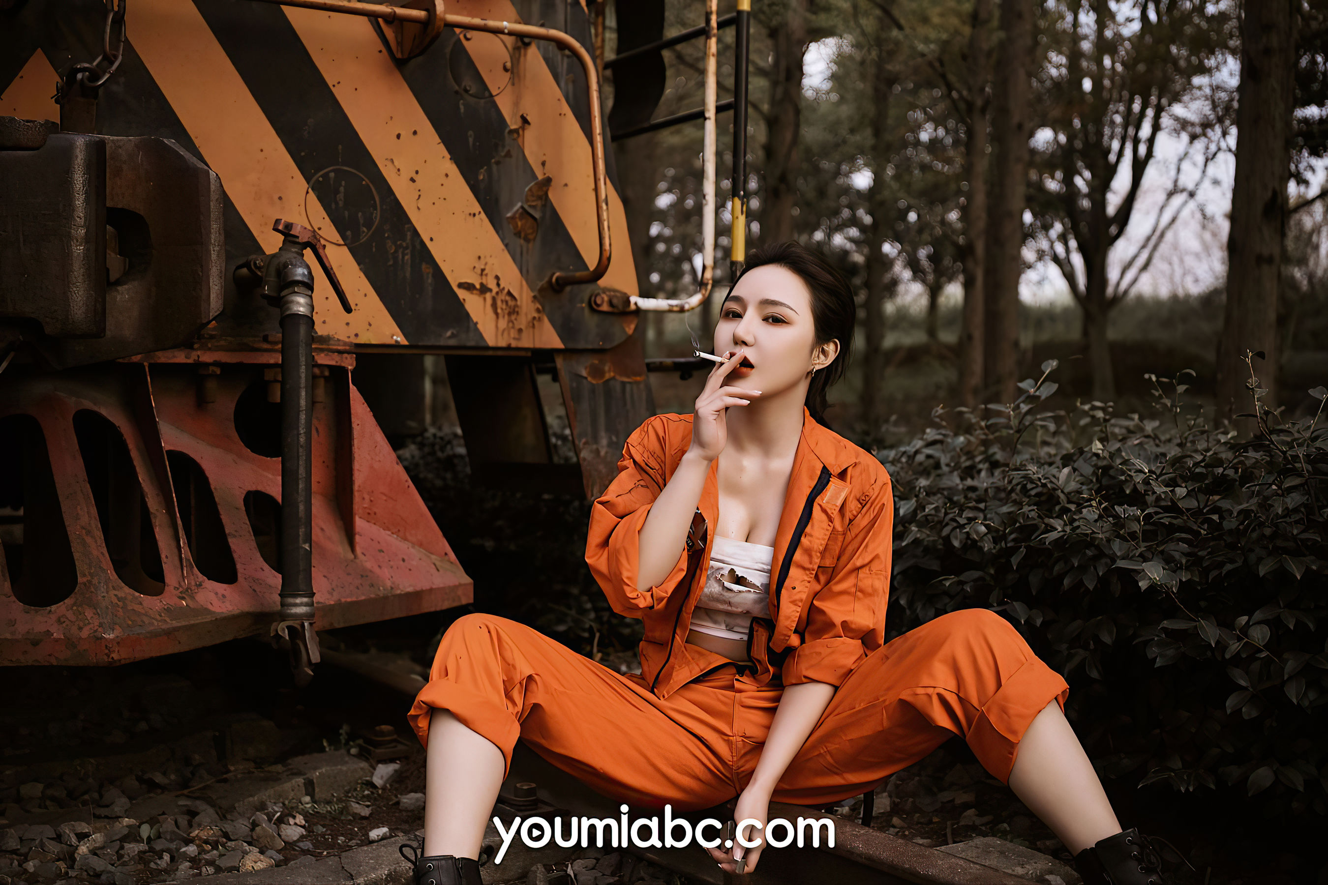 [尤蜜YouMiabc]  文静儿 火热的维修作业_第5张