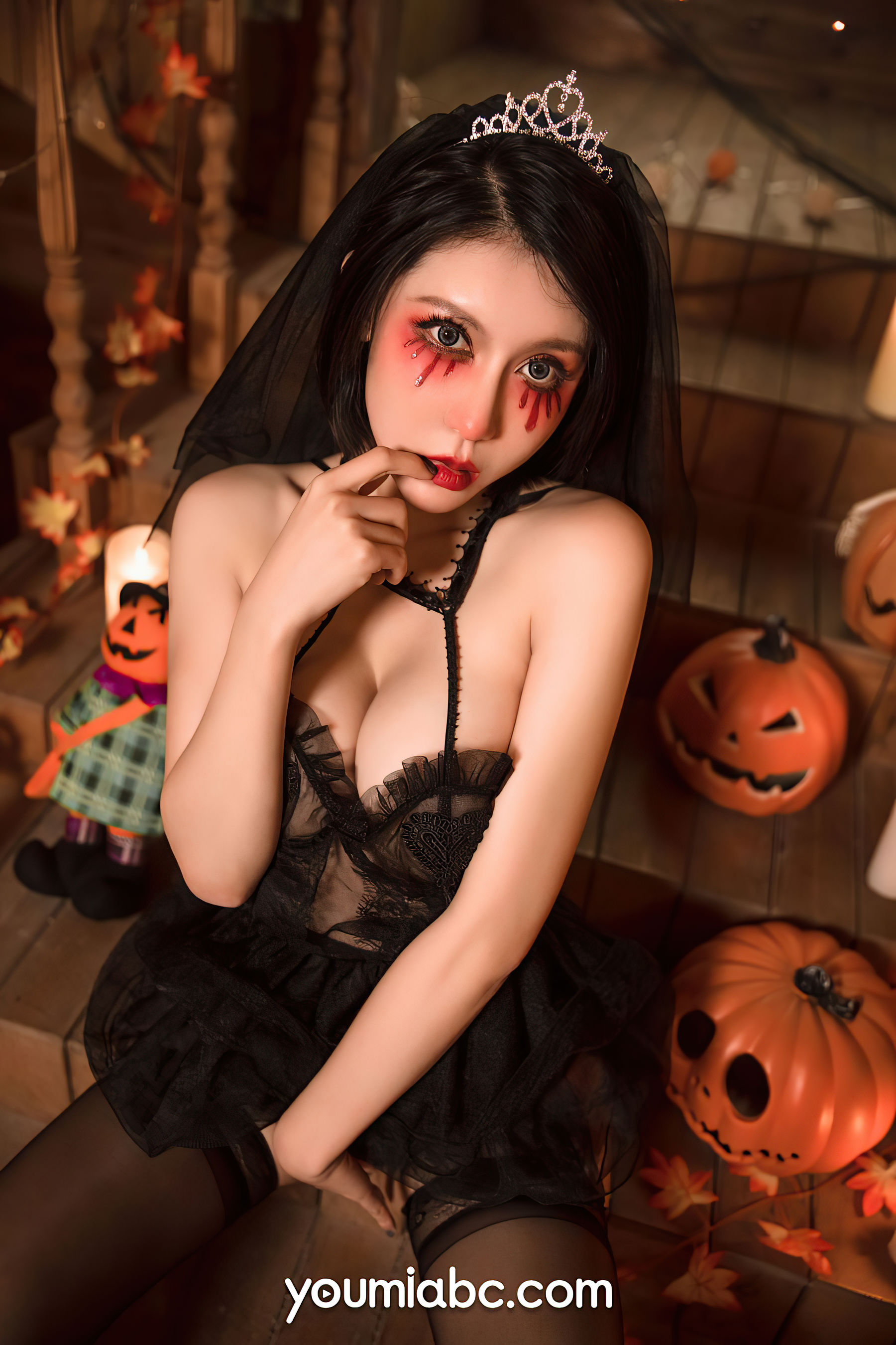 [尤蜜YouMiabc]  安妮斯朵拉 暗夜新娘_第4张