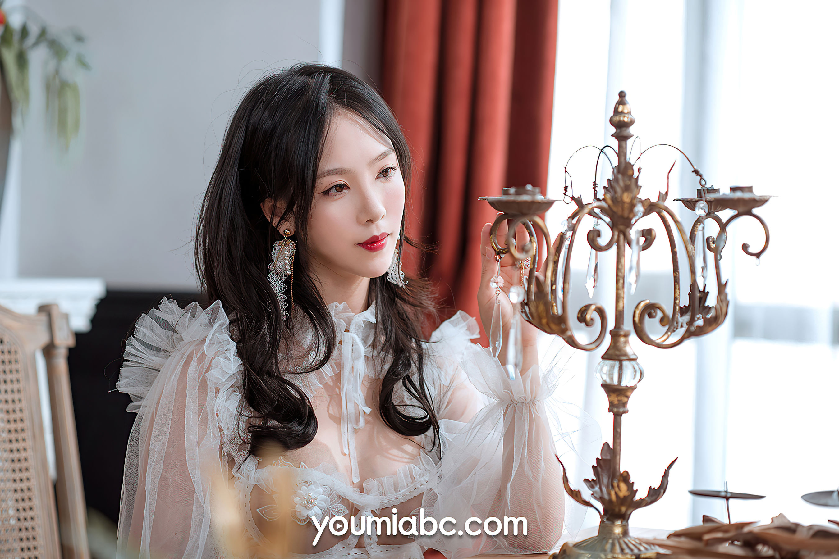 [尤蜜YouMiabc]  抖娘利世 花嫁女郎_第5张