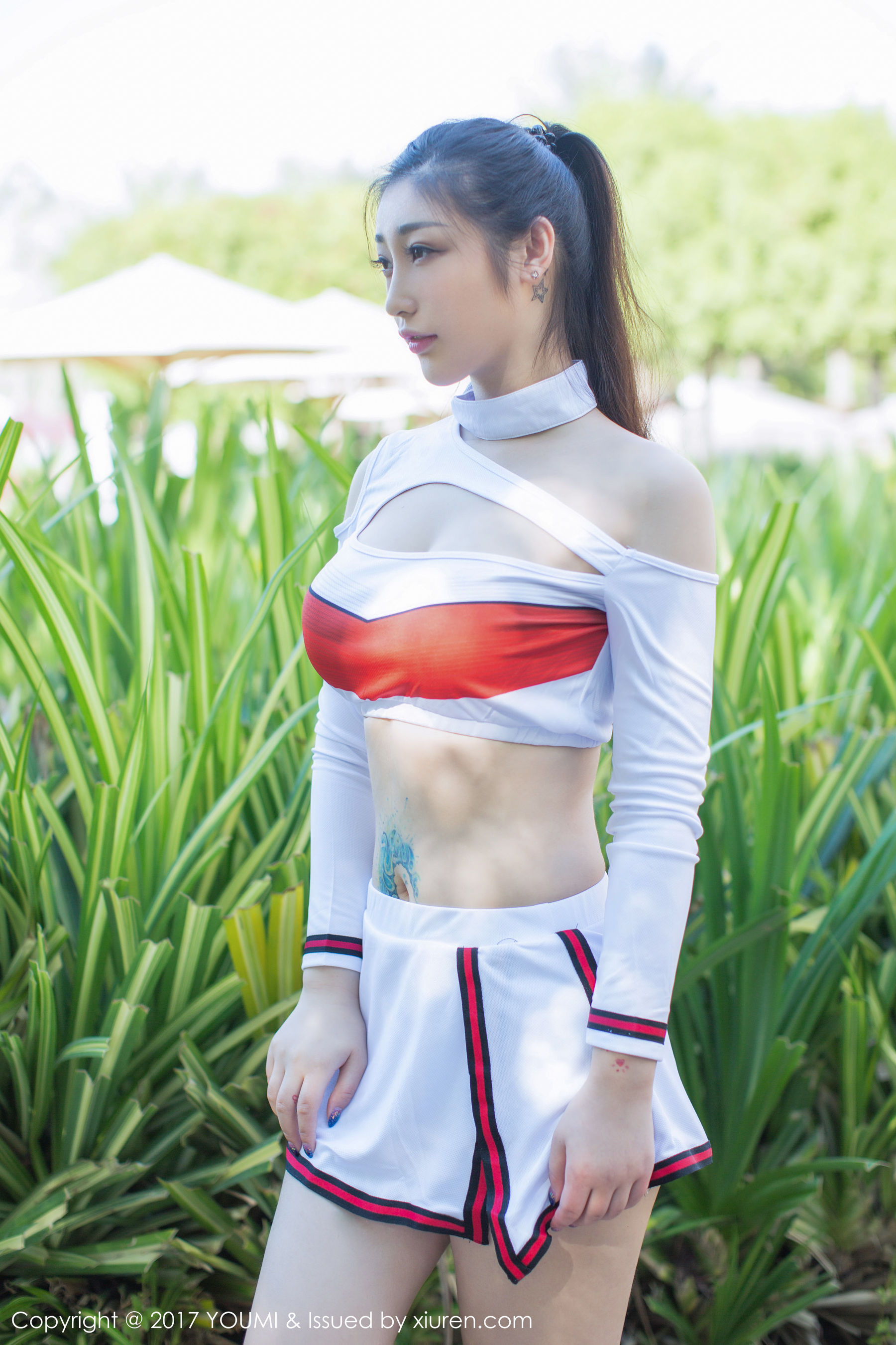 妲己_Toxic《制服+真空金属链》 [尤蜜荟YOUMI] VOL.090_第2张