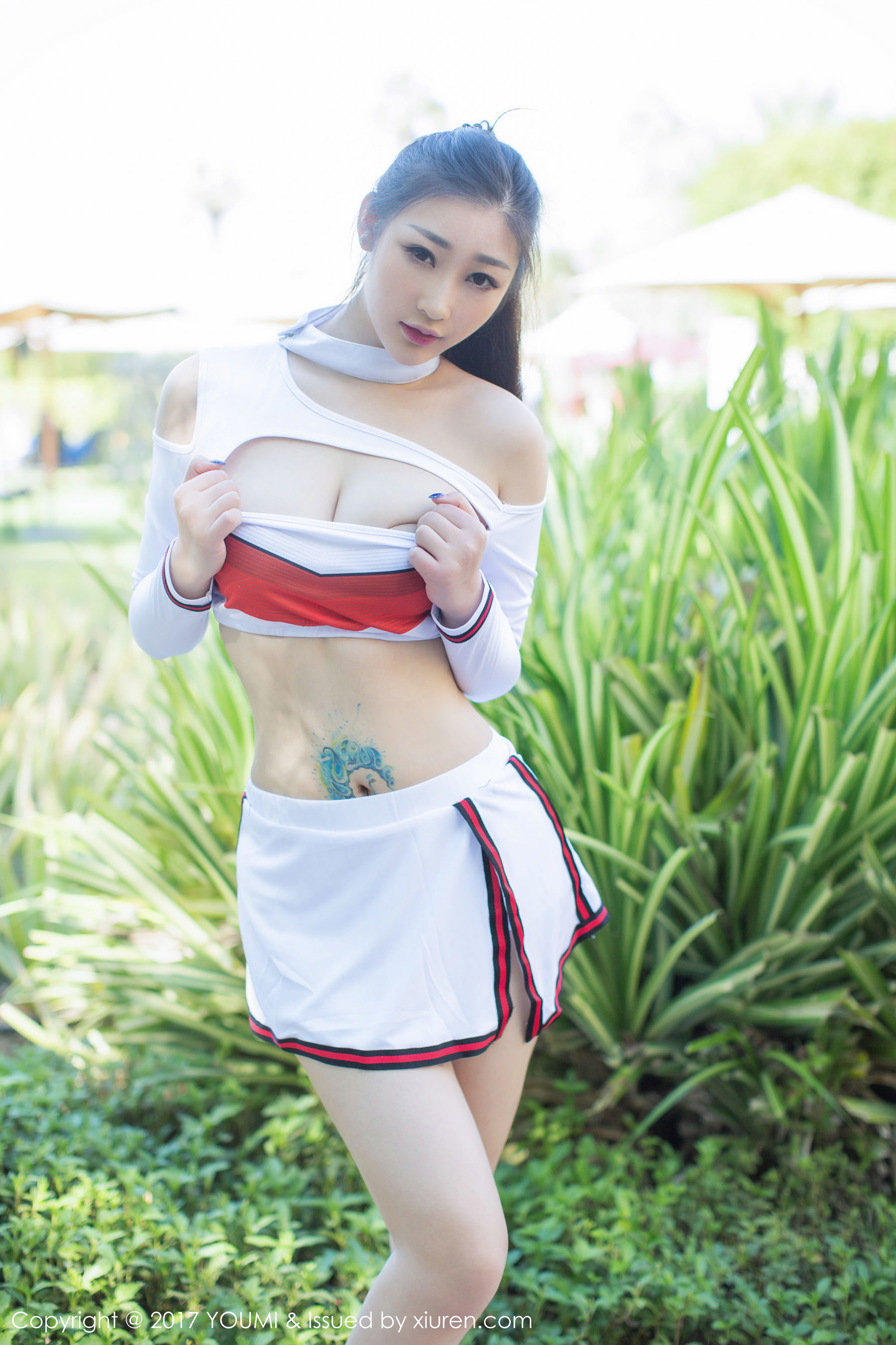 妲己_Toxic《制服+真空金属链》 [尤蜜荟YOUMI] VOL.090_第5张