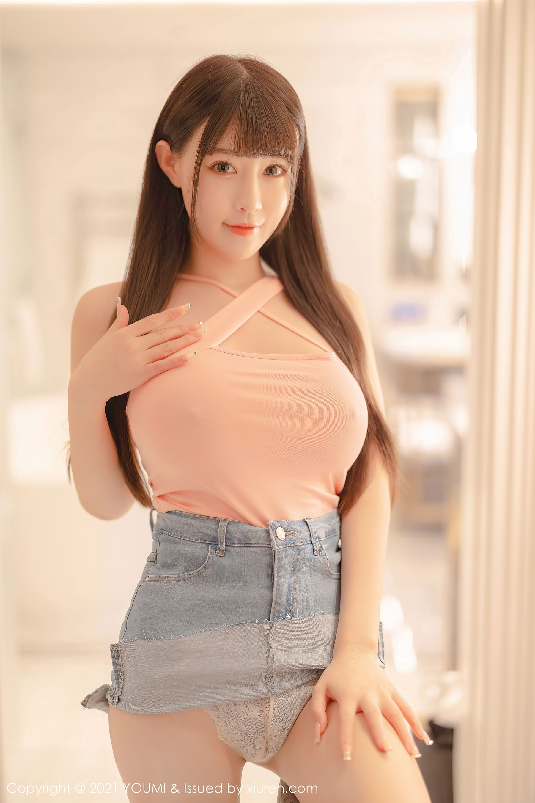 [尤蜜荟YouMi] Vol.649 朱可儿Flower - 风满动人的粉嫩尤物_第3张