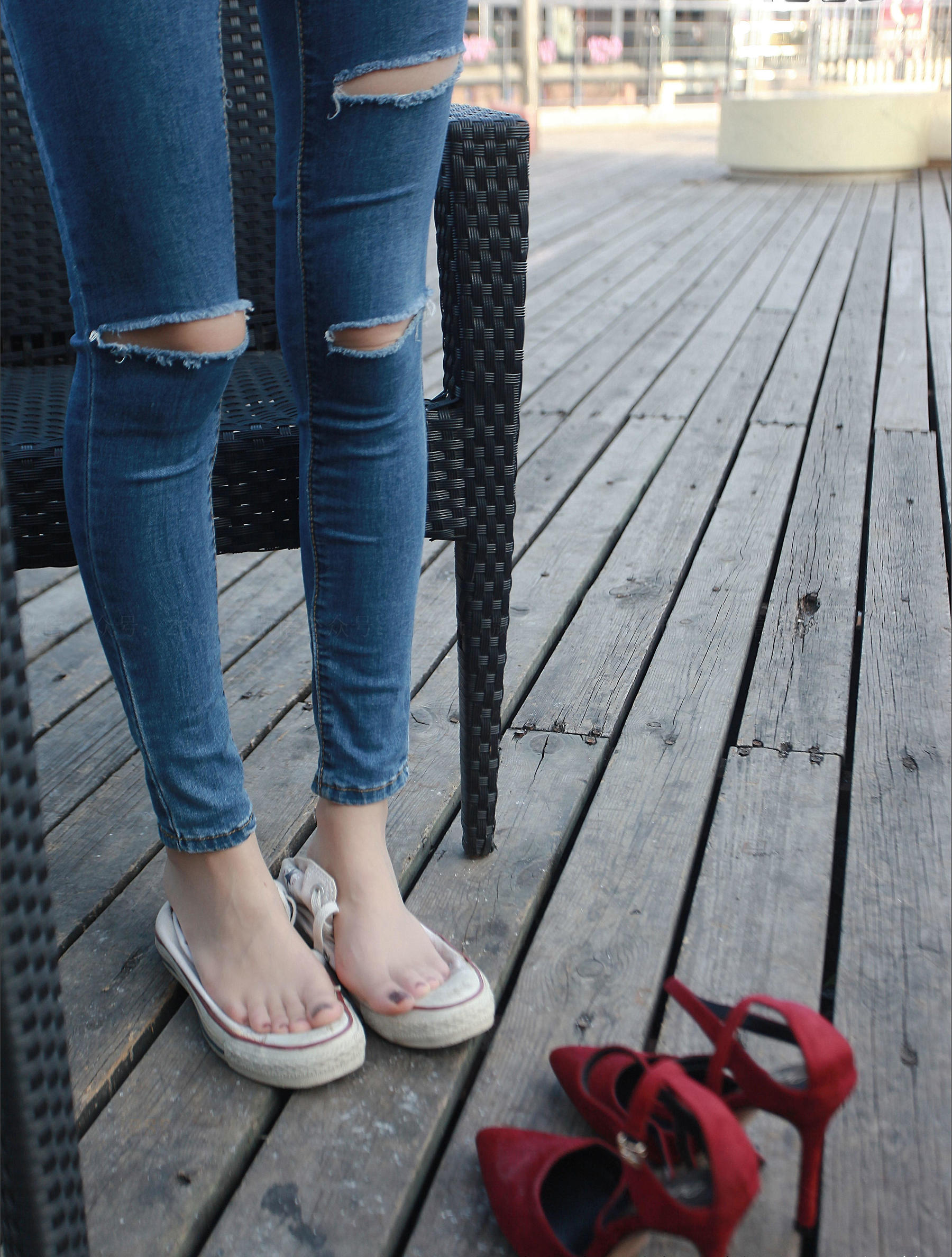 [山茶摄影LSS] NO.028  肉丝牛仔裤_第3张