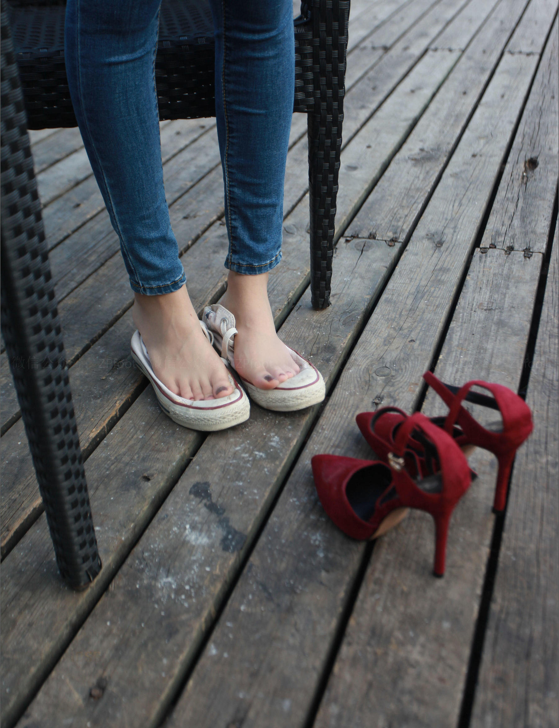 [山茶摄影LSS] NO.028  肉丝牛仔裤_第4张