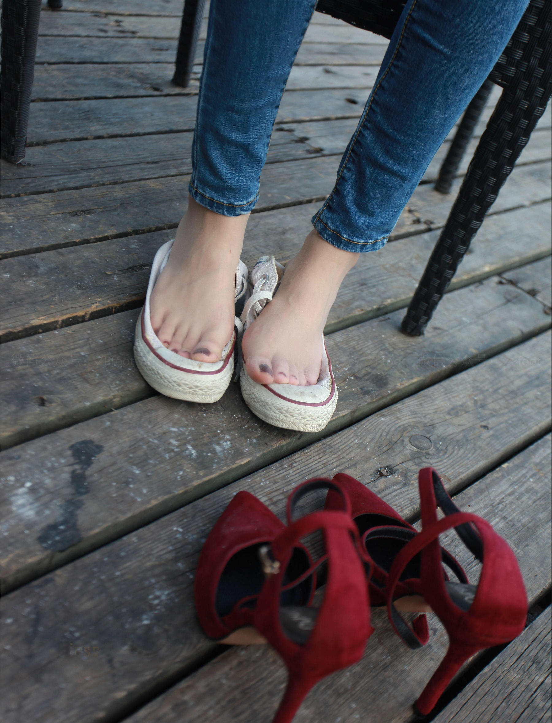 [山茶摄影LSS] NO.028  肉丝牛仔裤_第5张