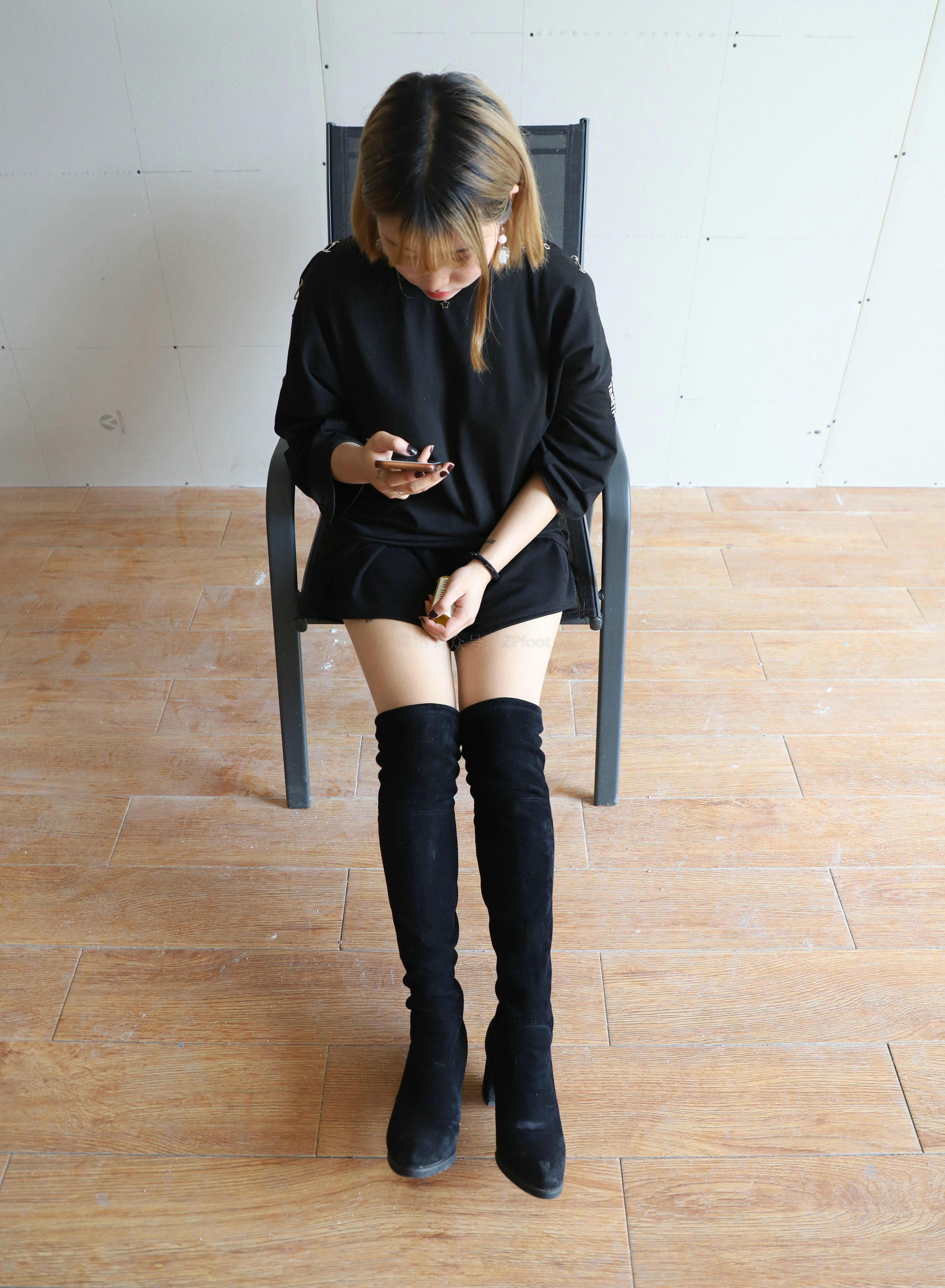 [山茶摄影LSS] NO.075  肉丝长靴_第3张