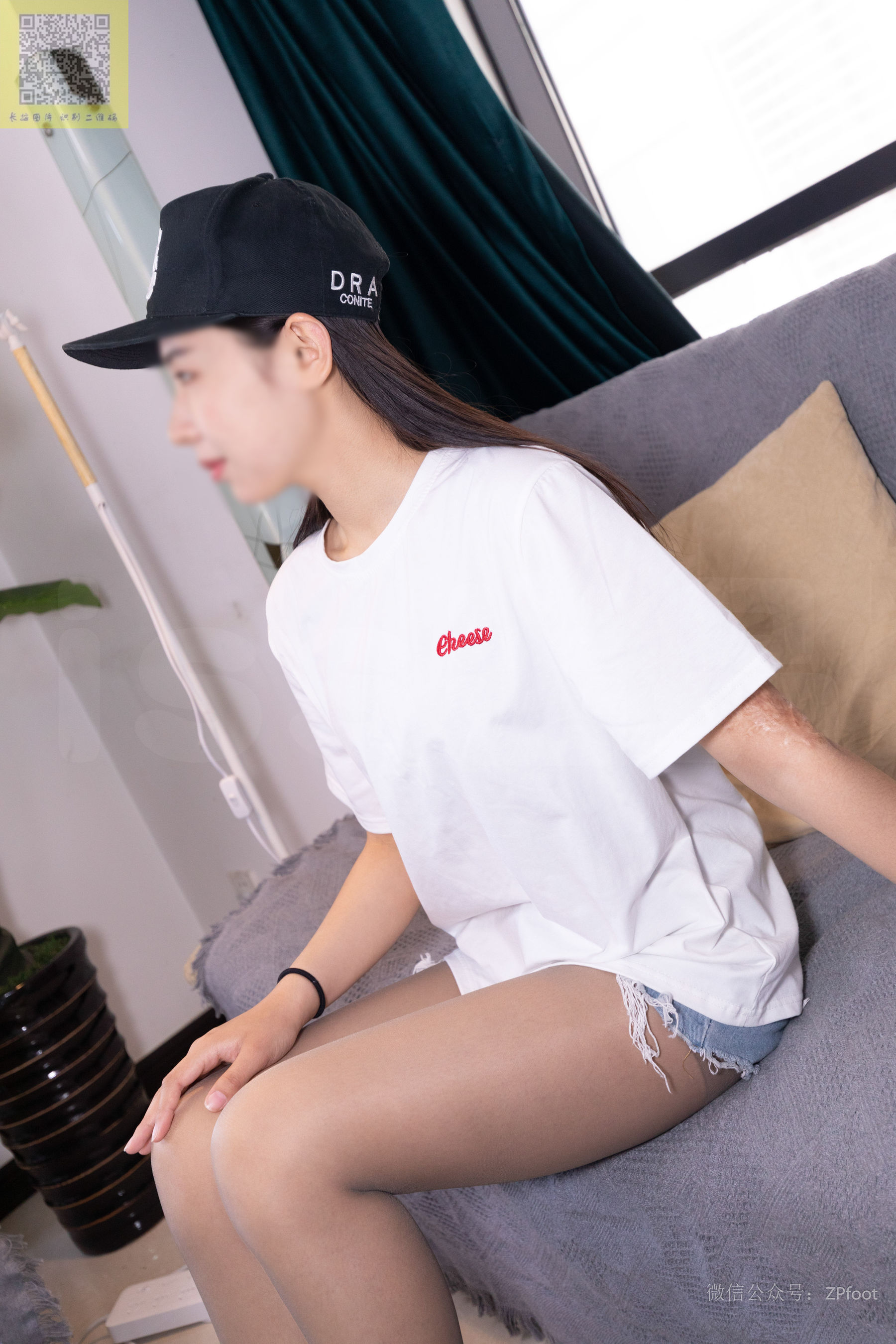 [山茶摄影LSS] NO.105  黑丝短裤_第2张