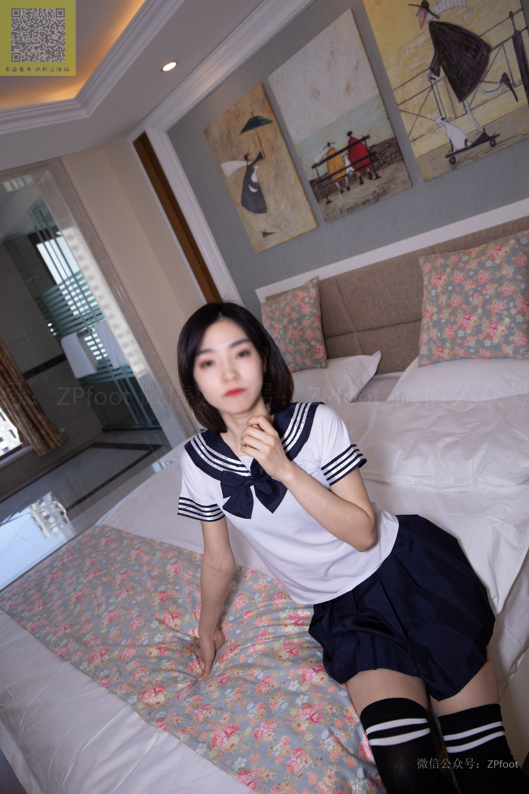 [山茶摄影LSS] NO.118  学妹制服棉袜rosi_第2张