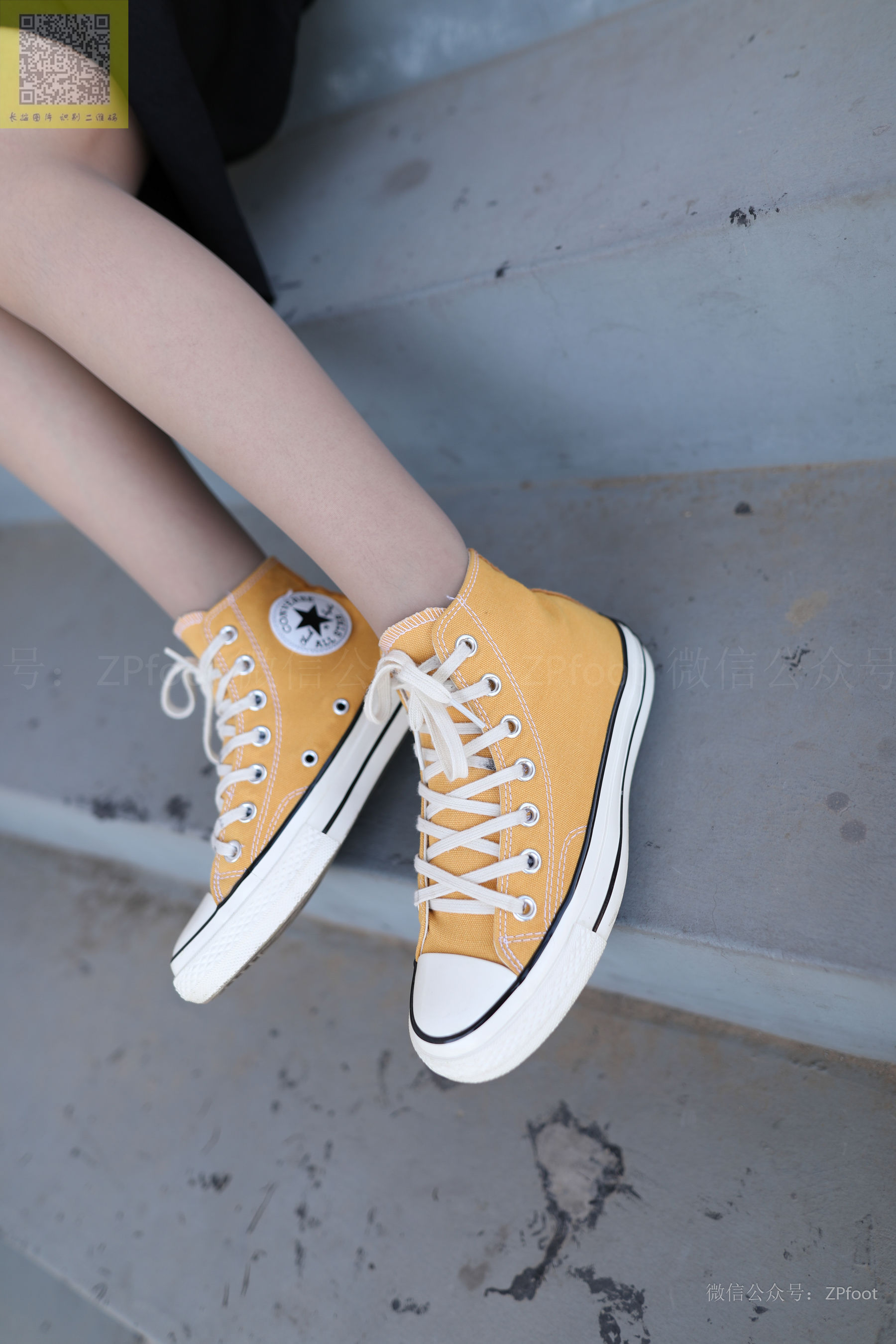 [山茶摄影LSS] NO.129  灰丝棉袜帆布鞋_第4张