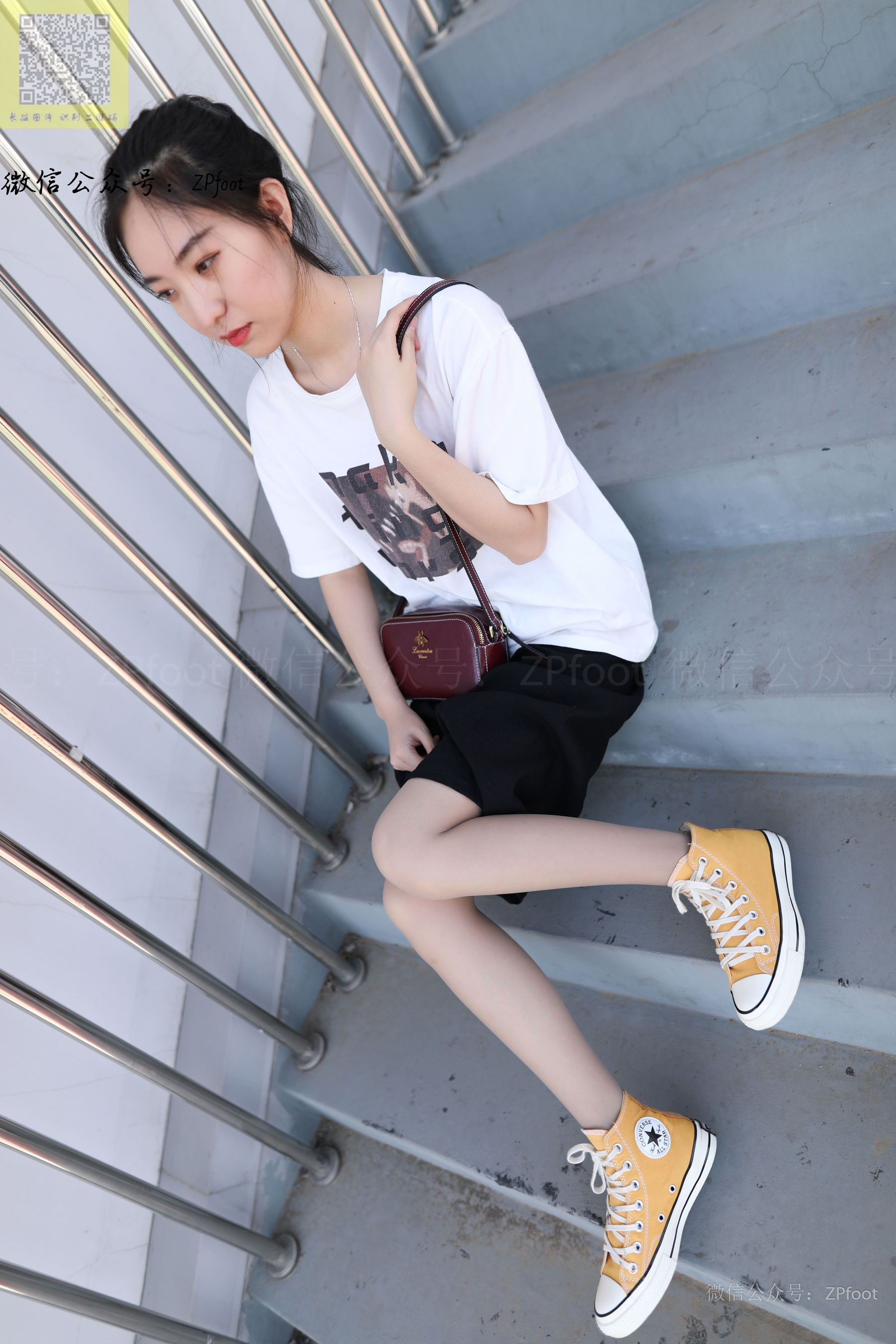 [山茶摄影LSS] NO.129  灰丝棉袜帆布鞋_第5张