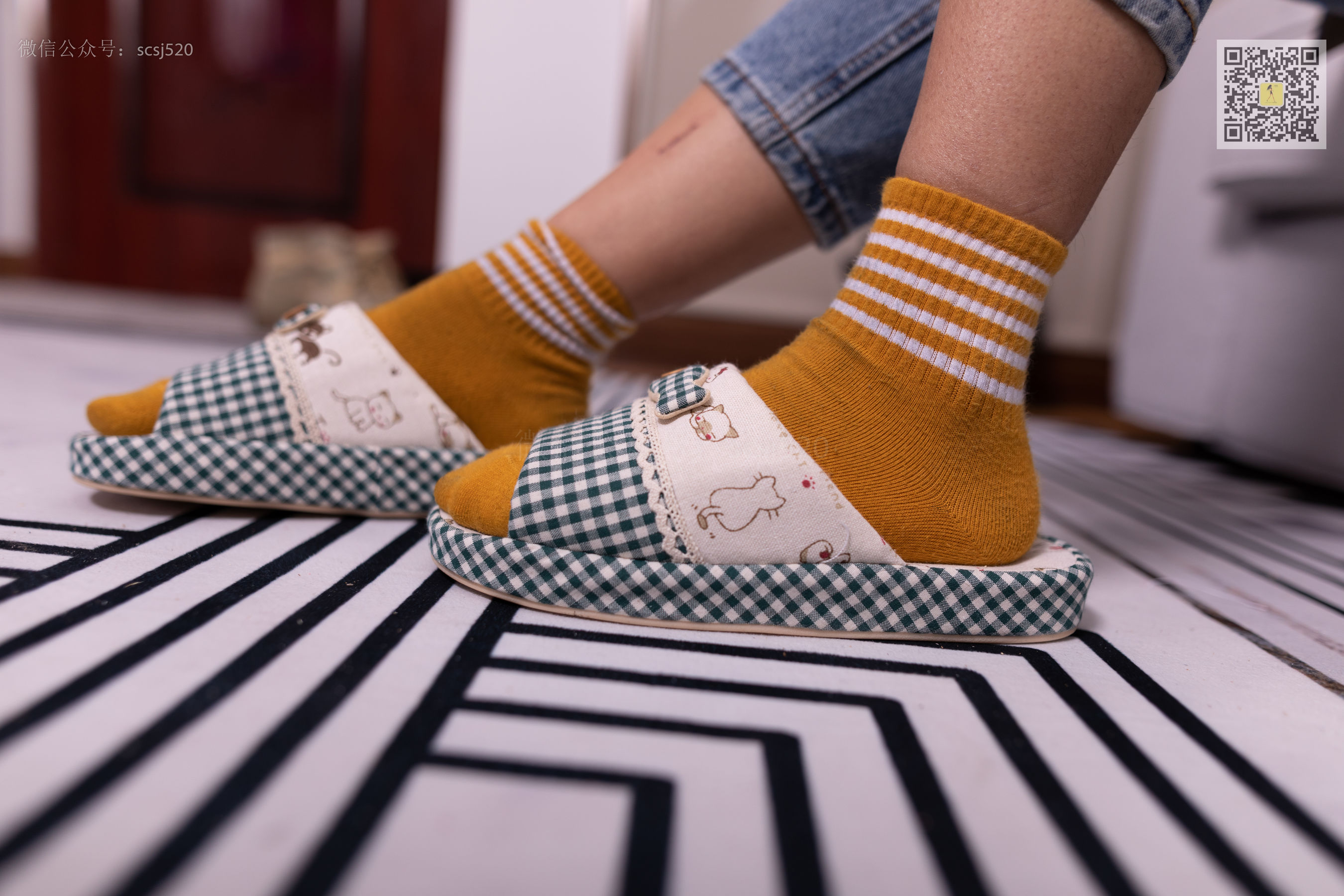 [山茶摄影LSS] NO.278 婷婷 丝袜棉袜哪个是你最爱_第5张