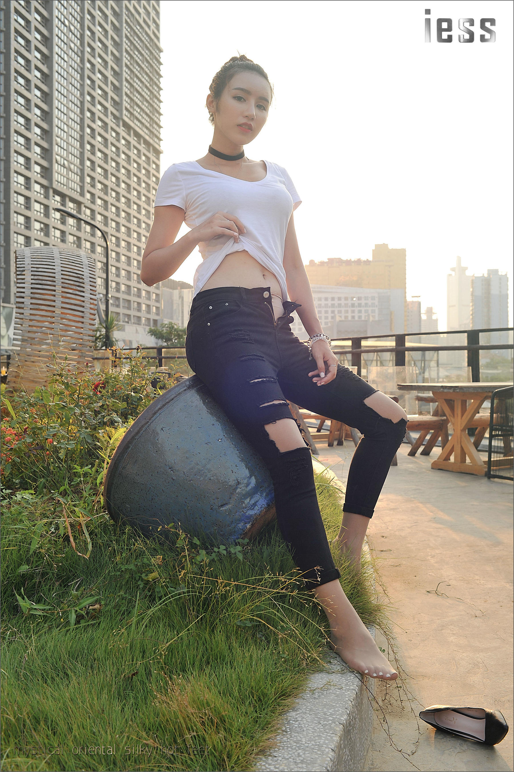 丝足便当018 SASA 《SASA与ES6(超薄肉丝)》[IESS异思趣向]_第2张