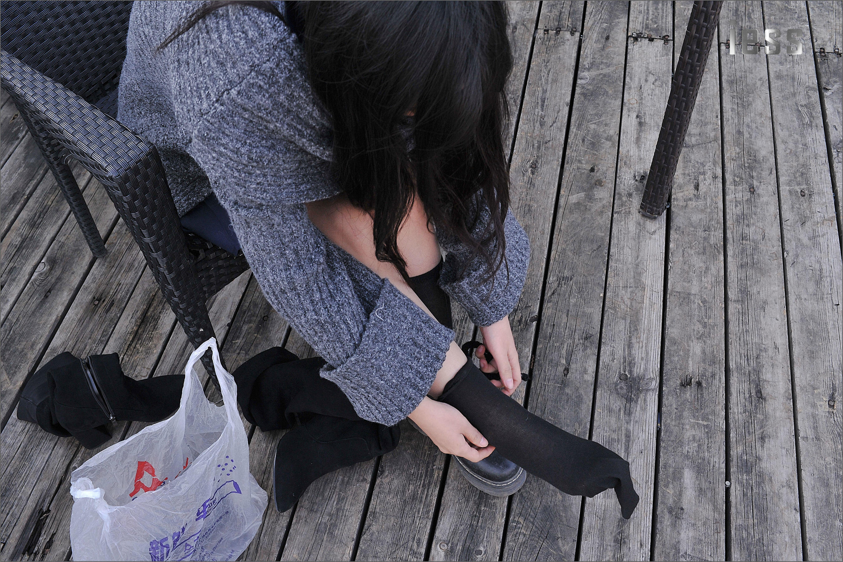 丝足便当041 琪琪 《制服系列之JK节选版》[IESS异思趣向]_第2张