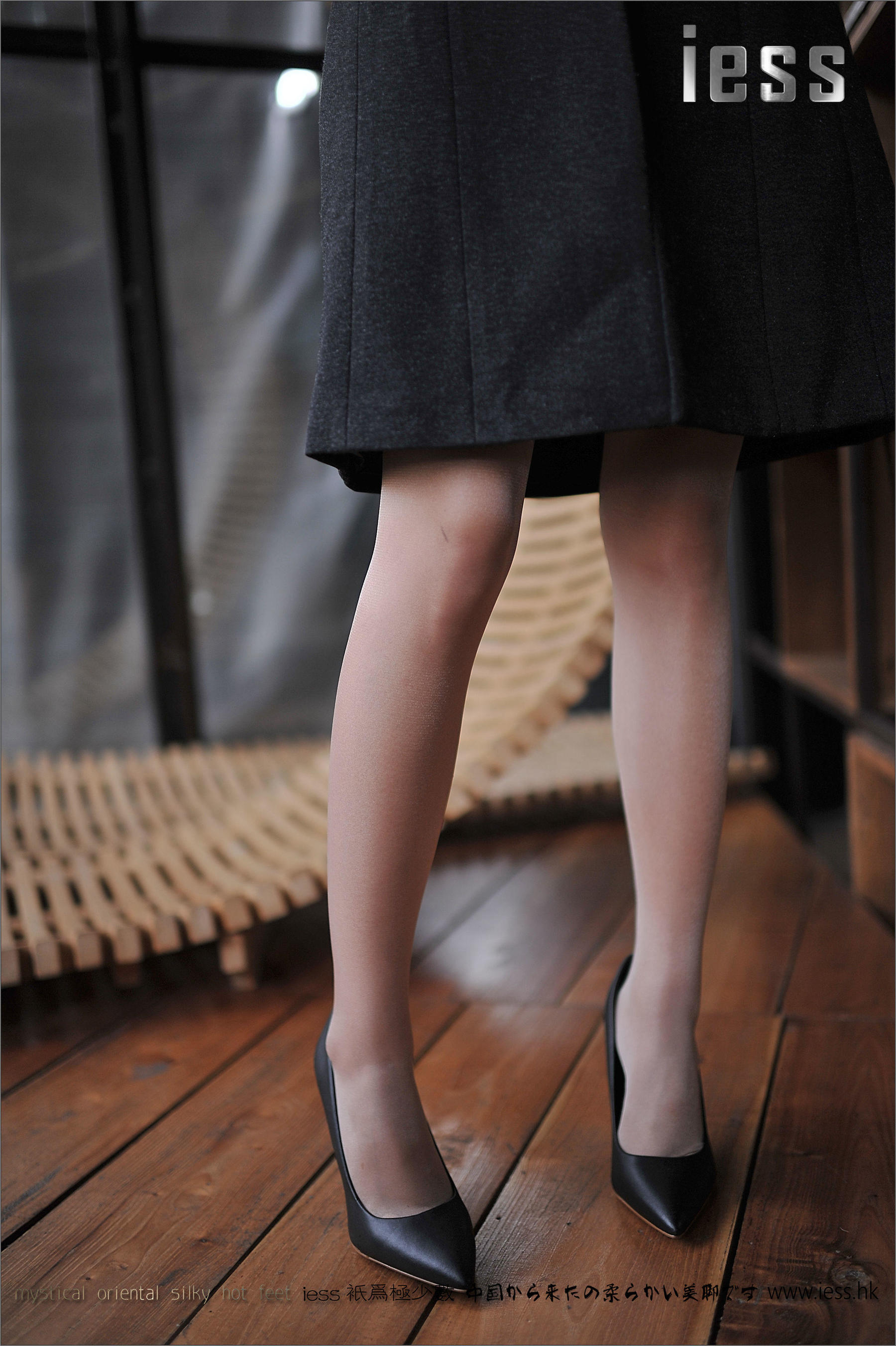 丝足便当042 小C 《潜力新模小C的珠光黑高》[IESS异思趣向]_第2张