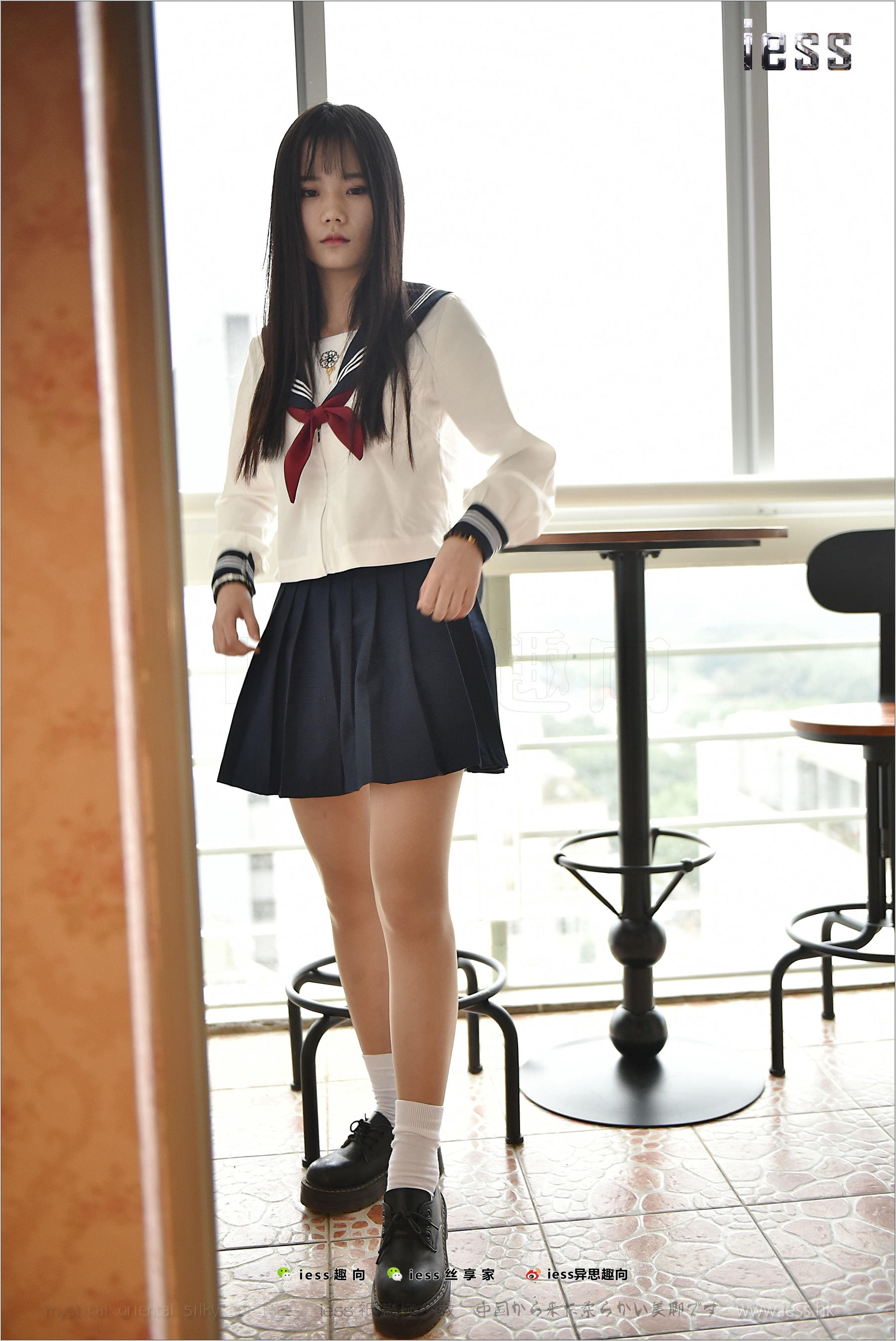 丝足便当148 琪琪 《棉袜JK》[IESS异思趣向]_第3张