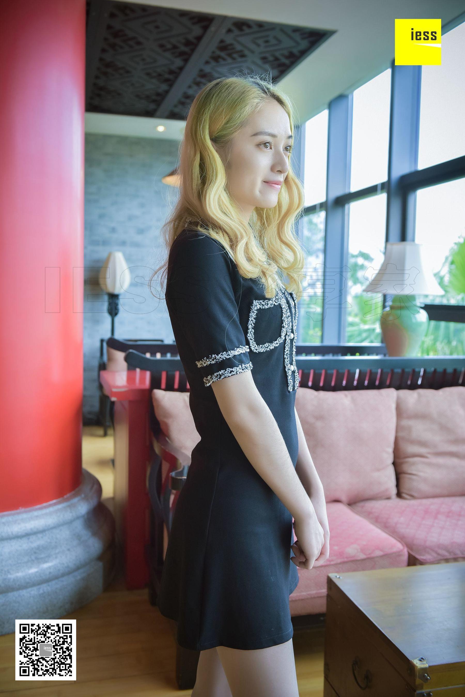 丝享家116 姗姗 《黄发美女的灰丝平底》[IESS异思趣向]_第2张