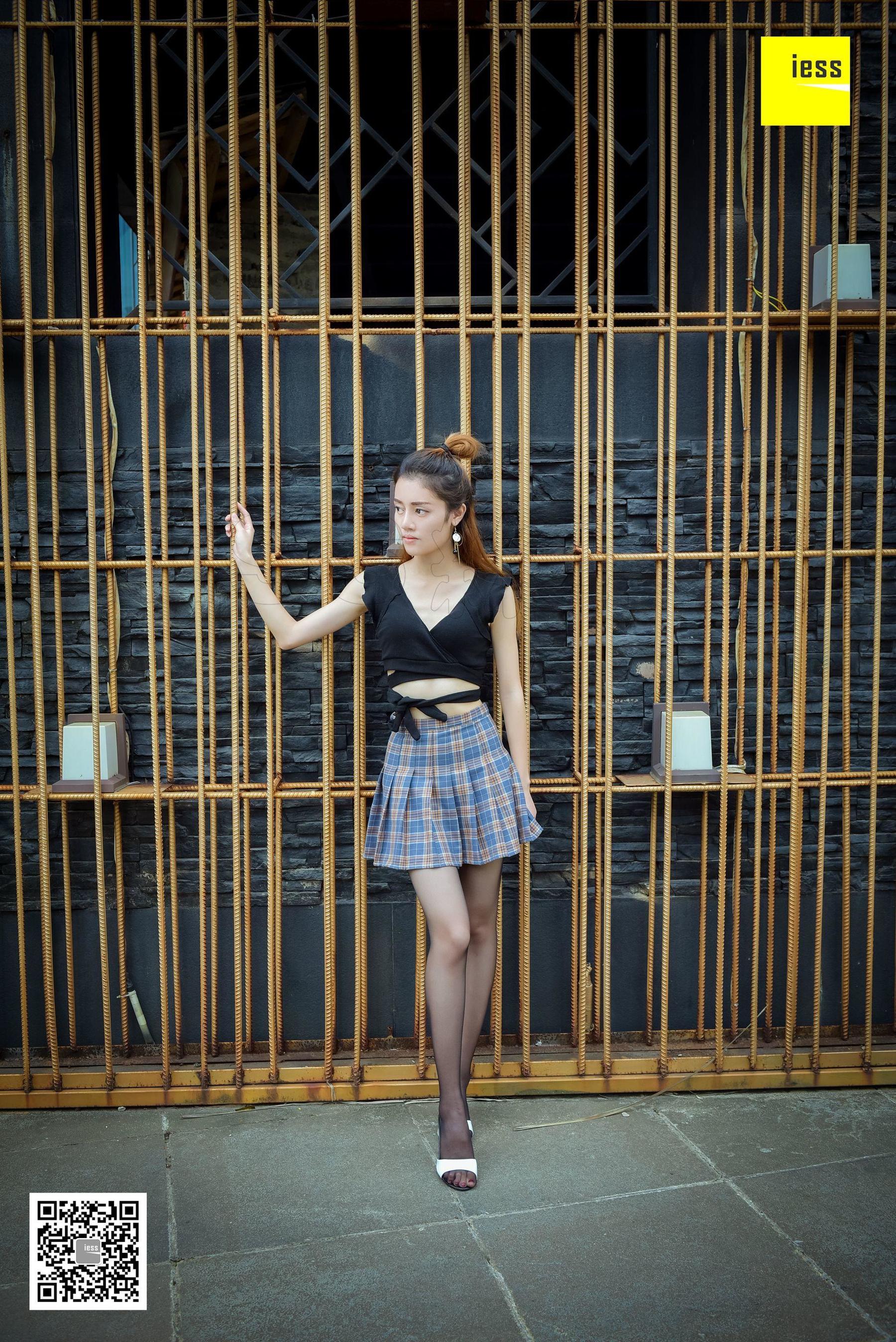 丝享家128 晶晶 《露脐小短裙黑丝》[IESS异思趣向]_第5张