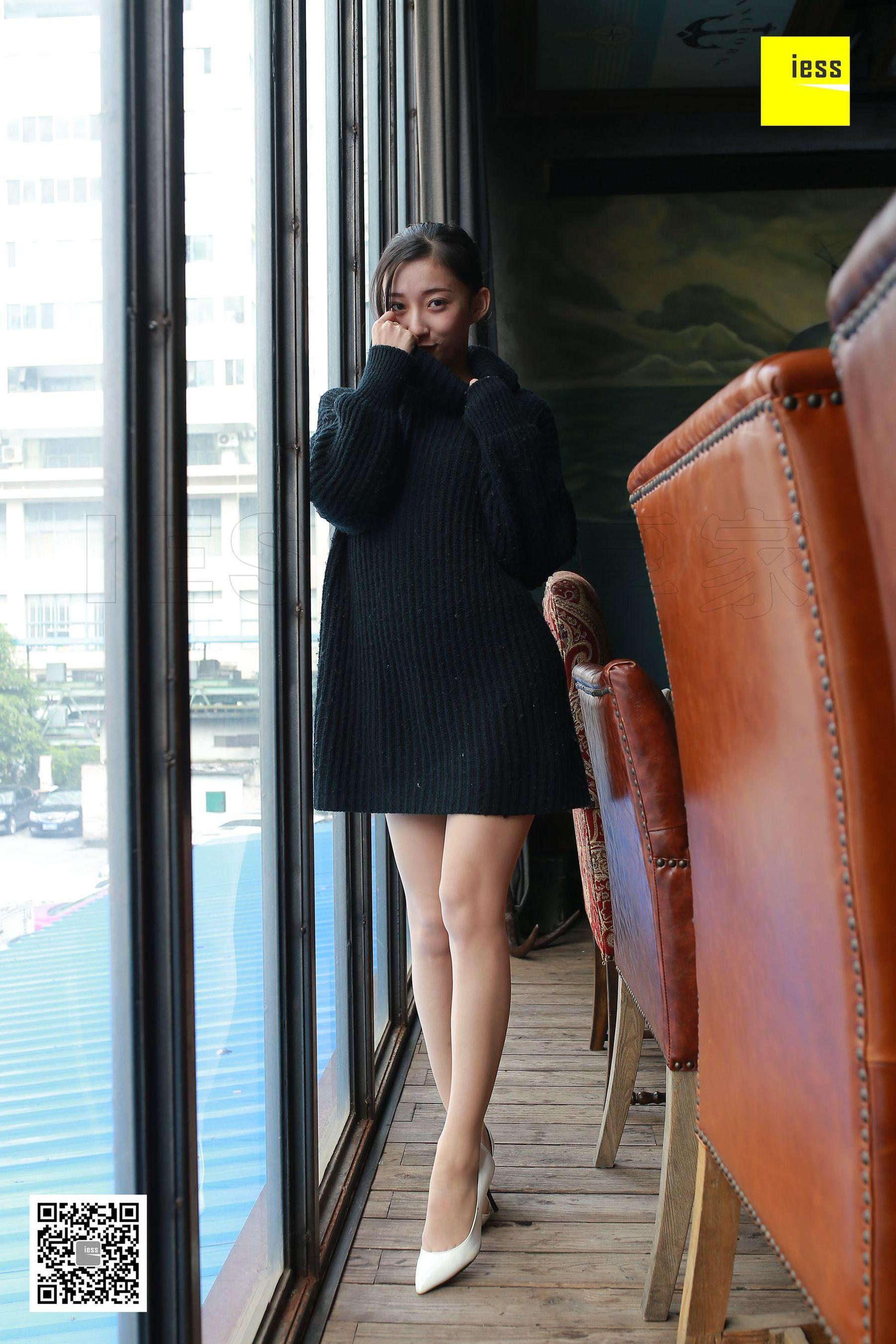 秋秋《黑色毛衣与肉丝》 [异思趣向IESS] 丝享家165_第1张