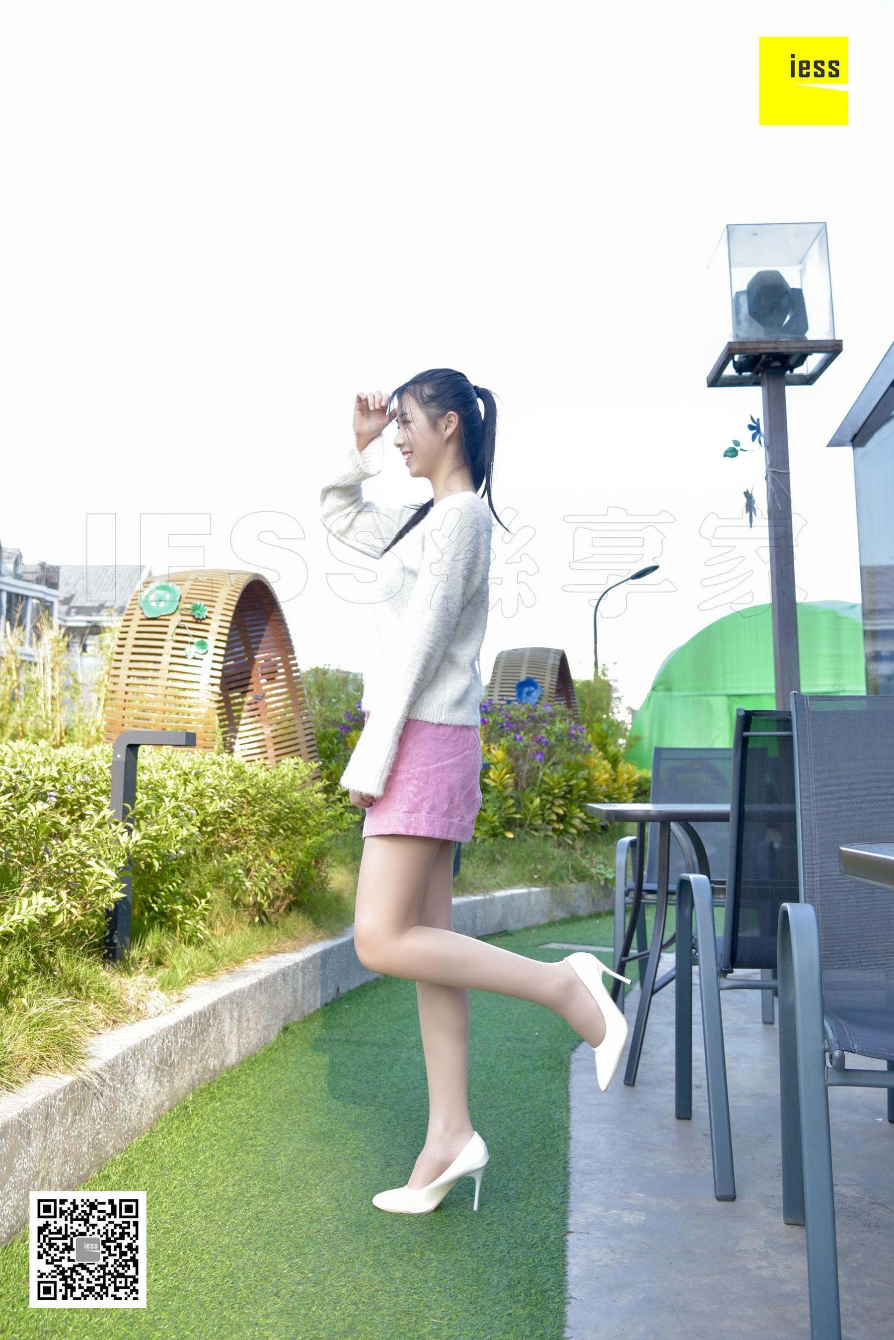 佳桢《清新粉色短裙肉丝》[异思趣向IESS] 丝享家170_第1张