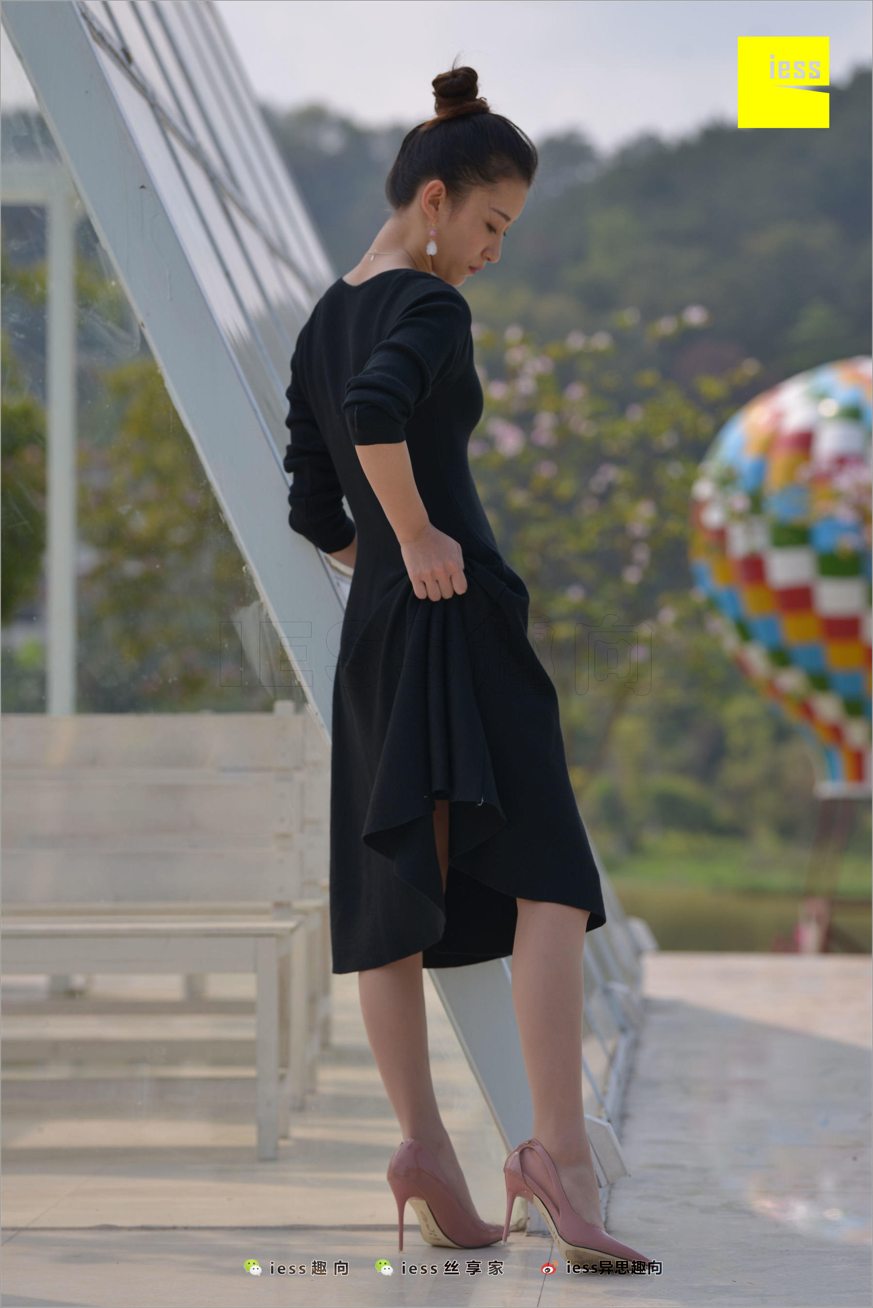 秋秋《肉丝圆舞曲》 [异思趣向IESS] 丝足便当239_第5张