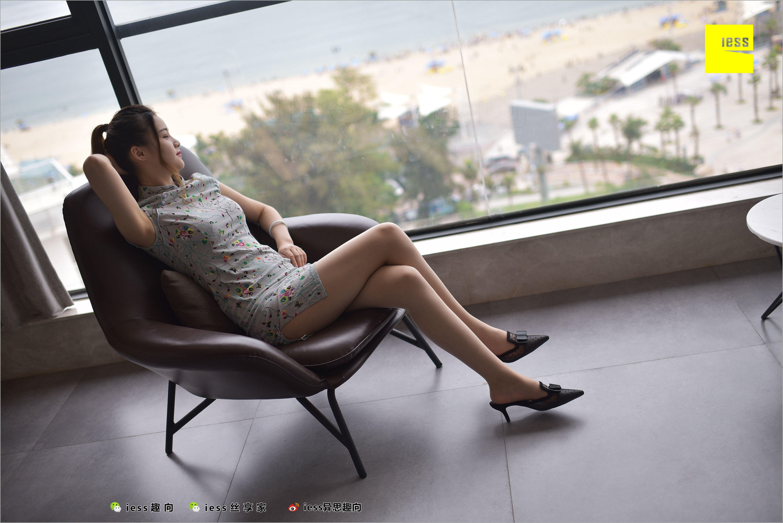 [异思趣向IESS] 丝足便当247 九妹 《九妹的短旗袍》_第4张