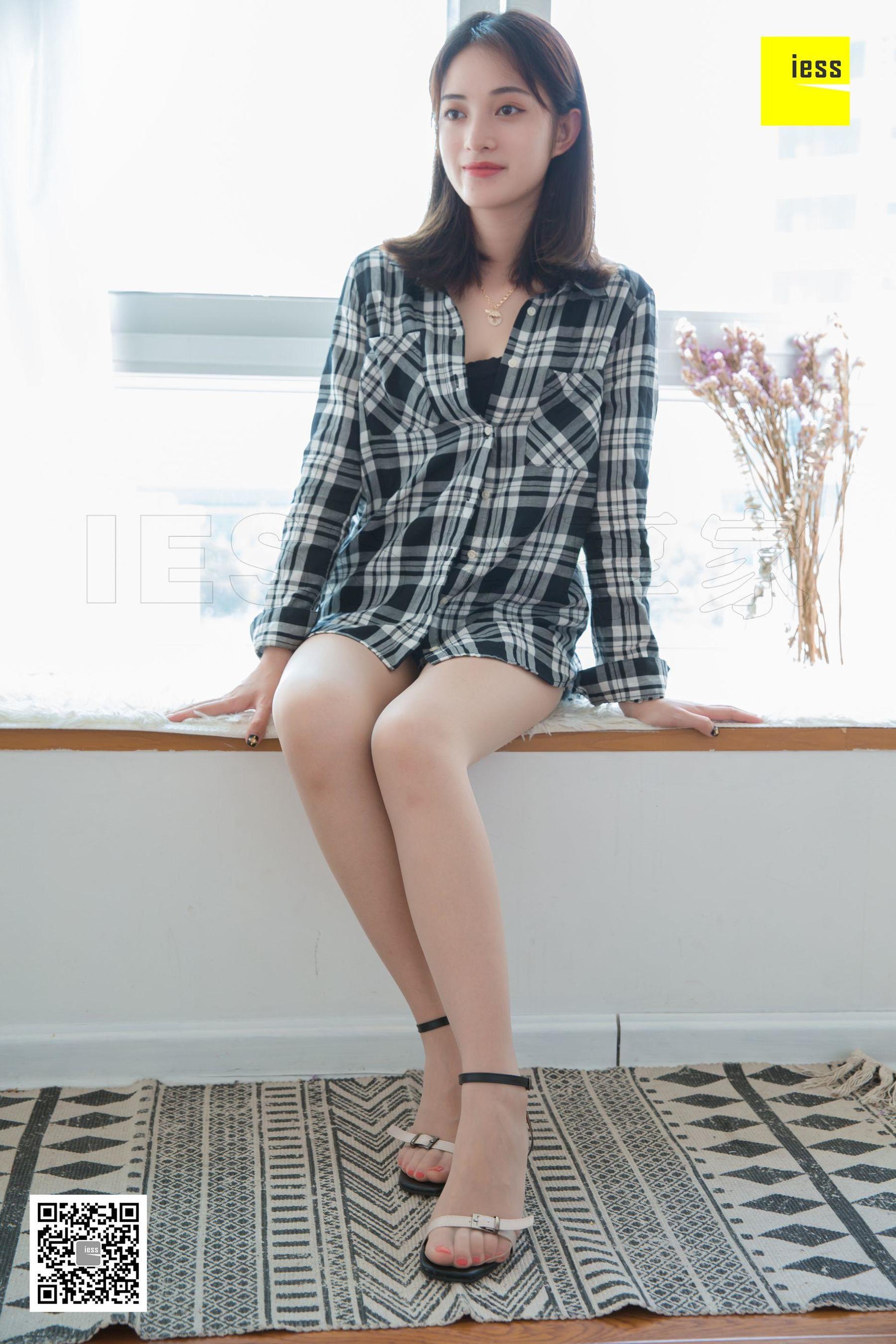[异思趣向IESS] 丝享家280 姗姗 《格子衬衫红指甲》_第3张