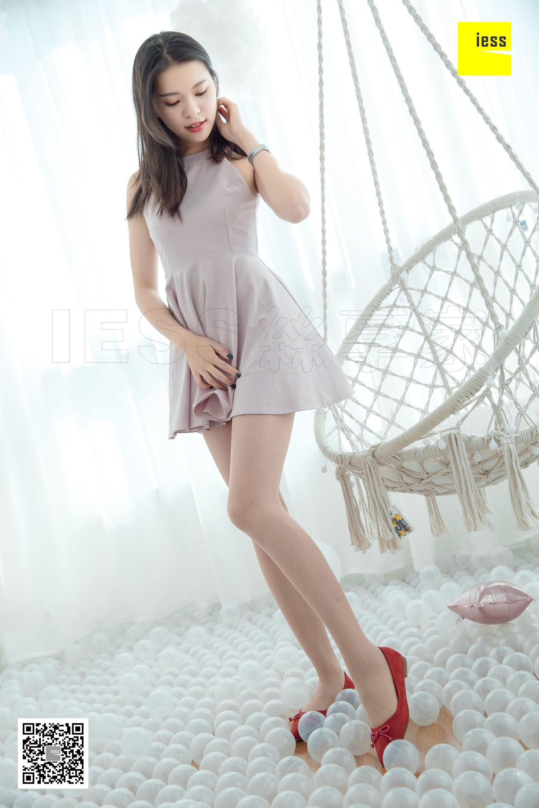 [异思趣向IESS] 模特七七 《红色蝴蝶结平底鞋》_第4张