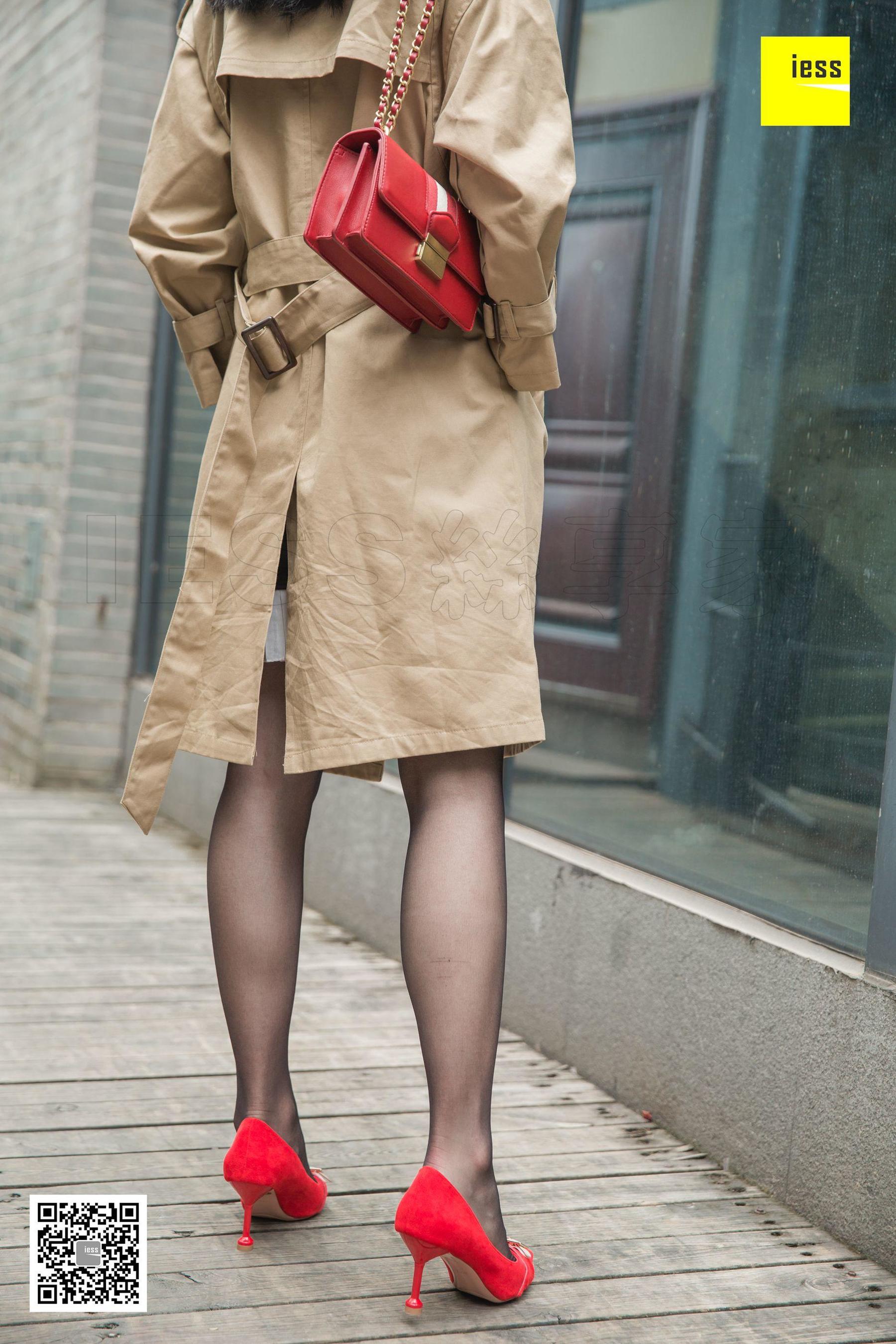 [异思趣向IESS] 模特姗姗《气质风衣小红高》_第5张