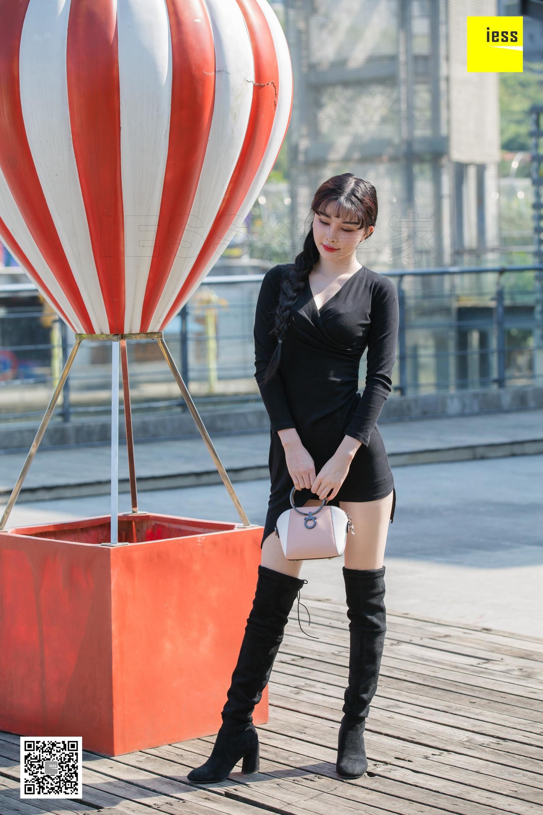 [异思趣向IESS] 模特：喵姐 《喵姐的过膝长靴》_第1张