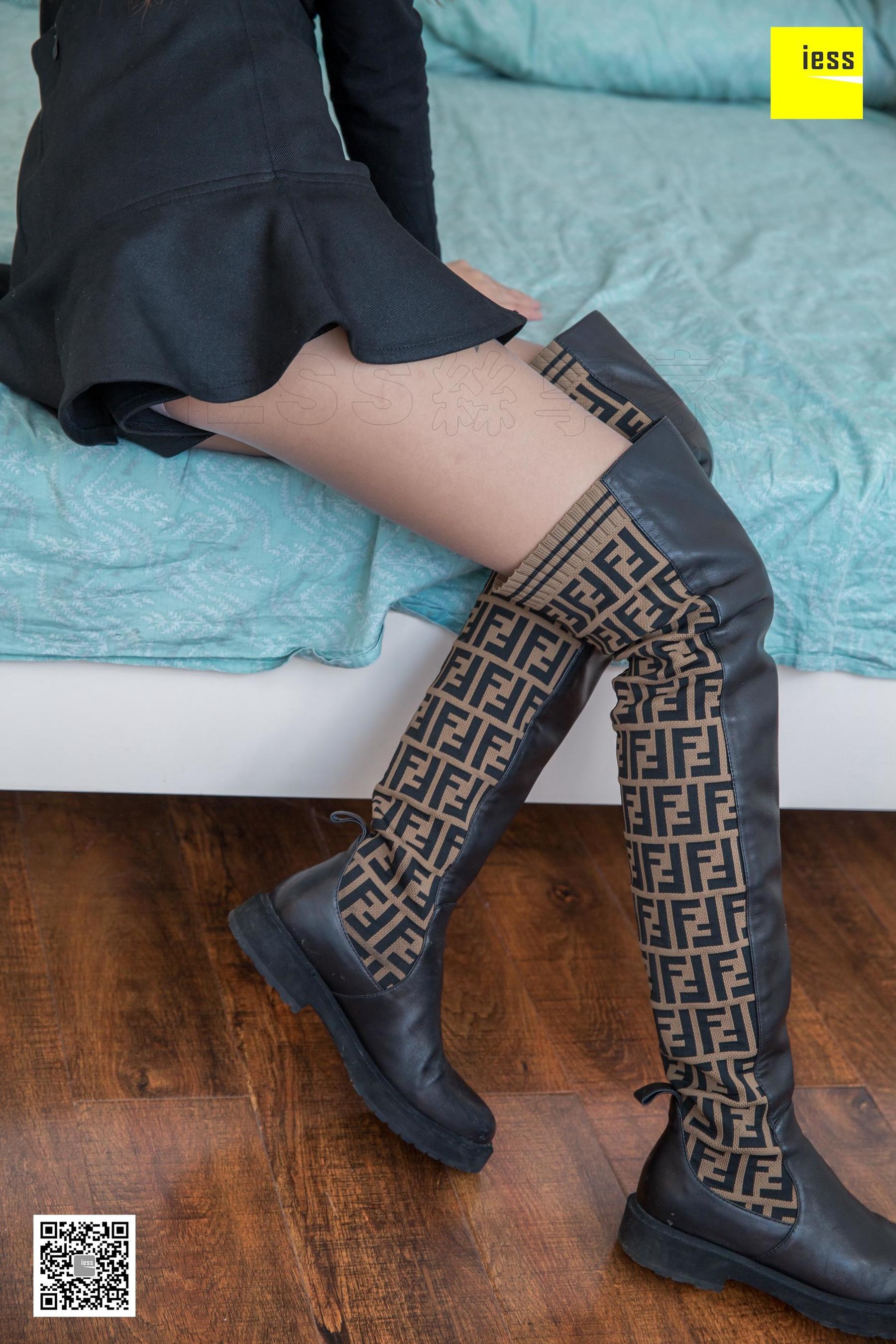 [异思趣向IESS] 模特：小韩 《长筒靴秒变高跟鞋》_第3张