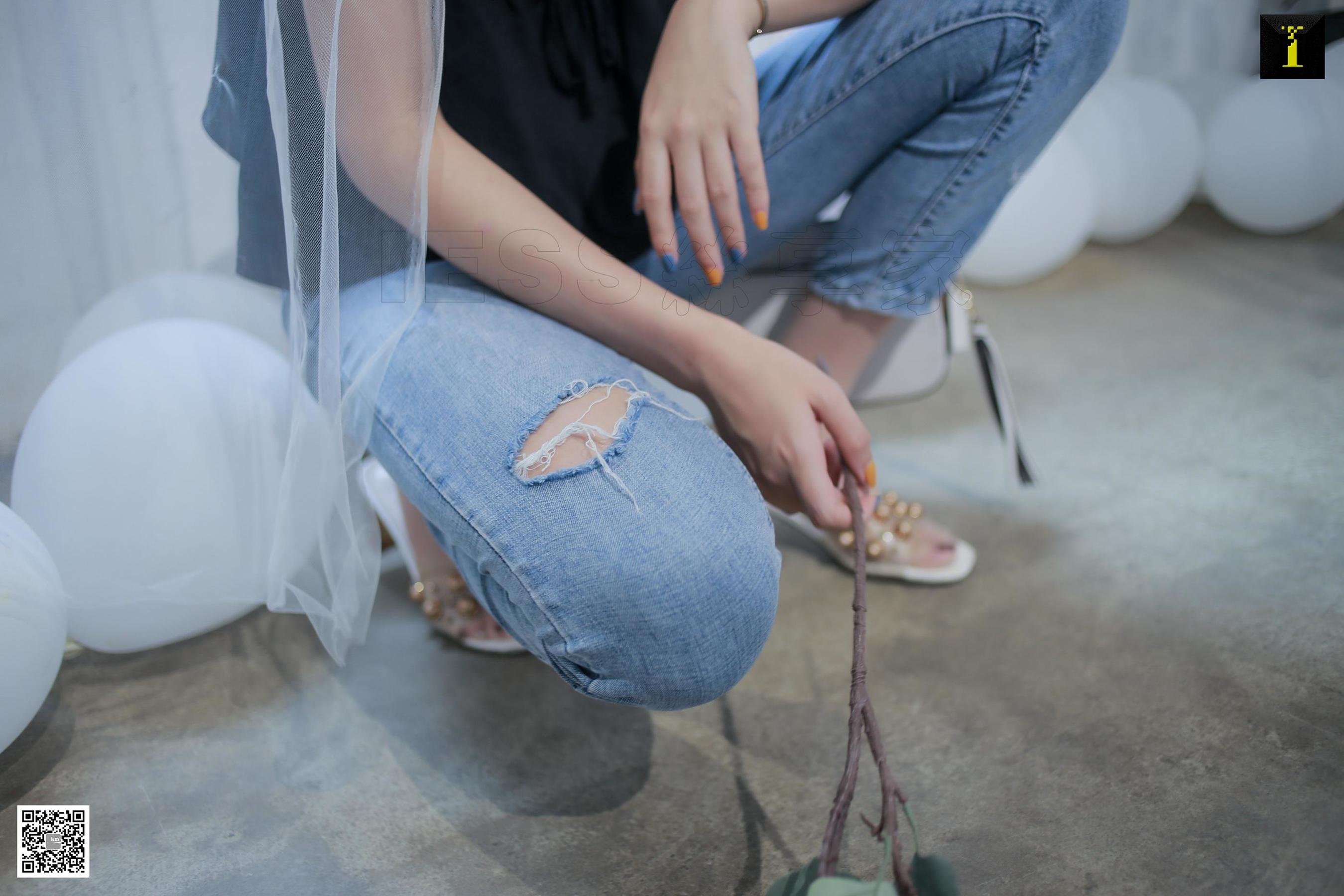 [IESS异思趣向] 模特：云芝 《日常版牛仔裤里丝》_第4张