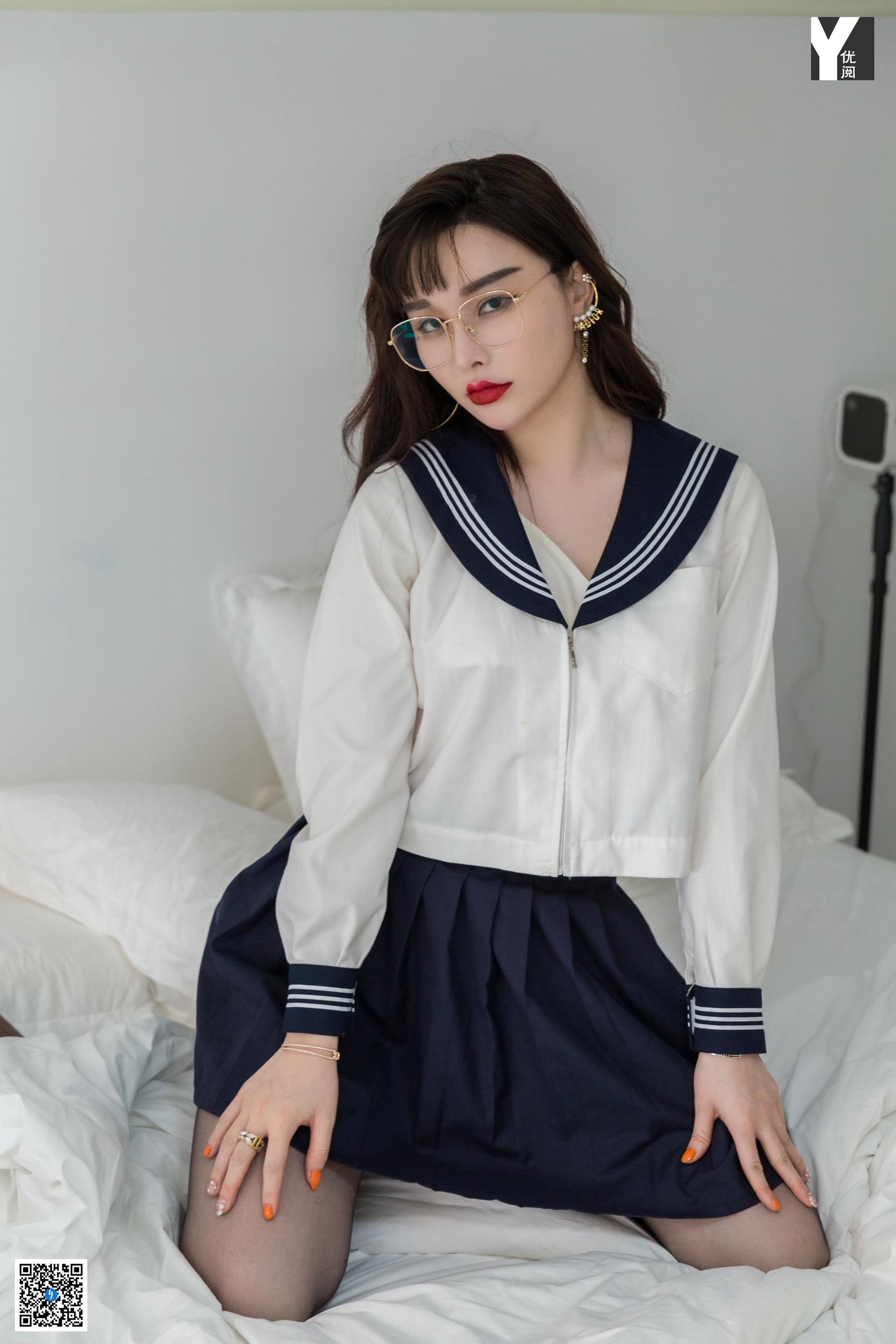 [IESS异思趣向] 模特：喵姐《别惹坏学生》_第1张