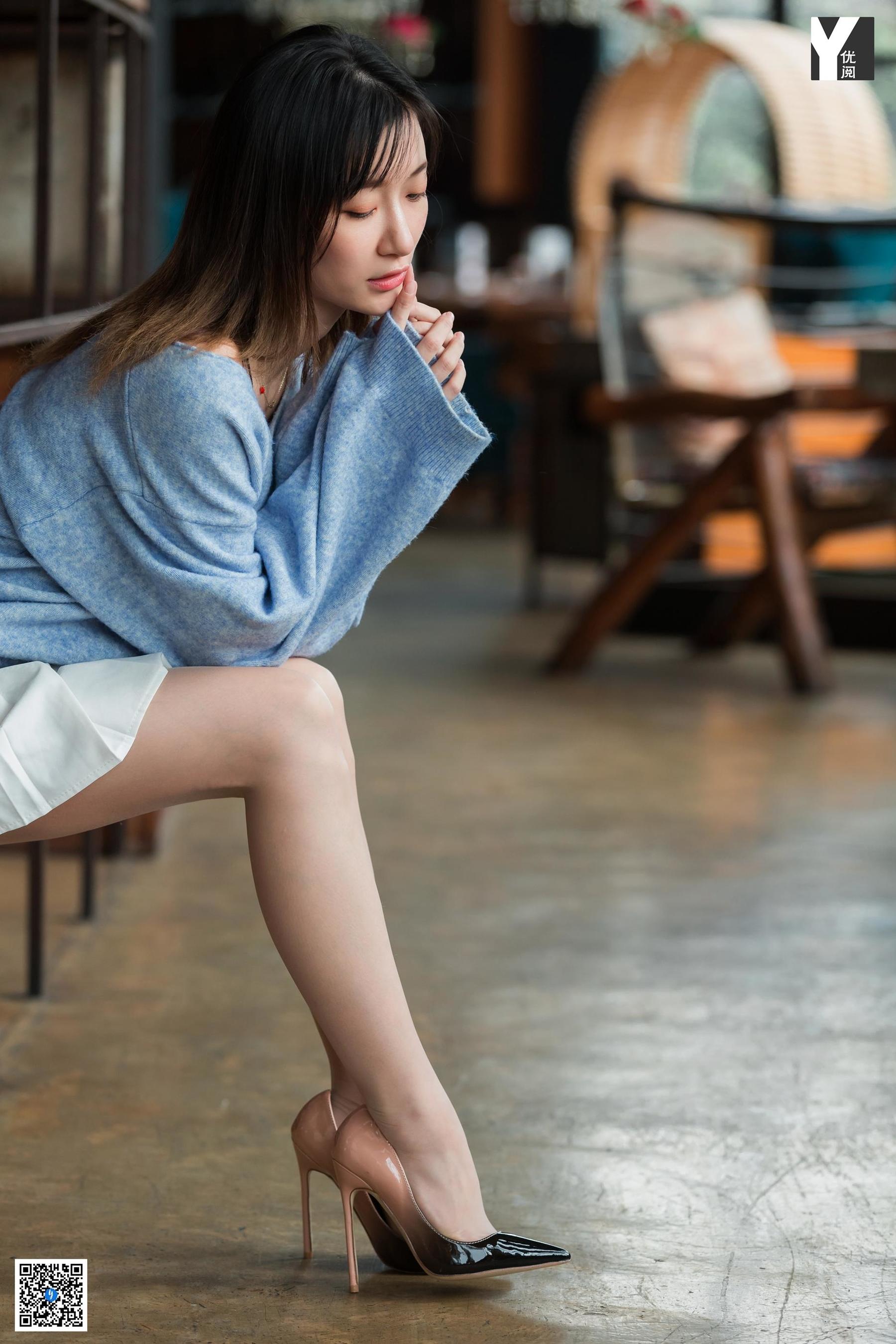 [IESS异思趣向] 模特：秋秋《百褶裙少女》_第4张