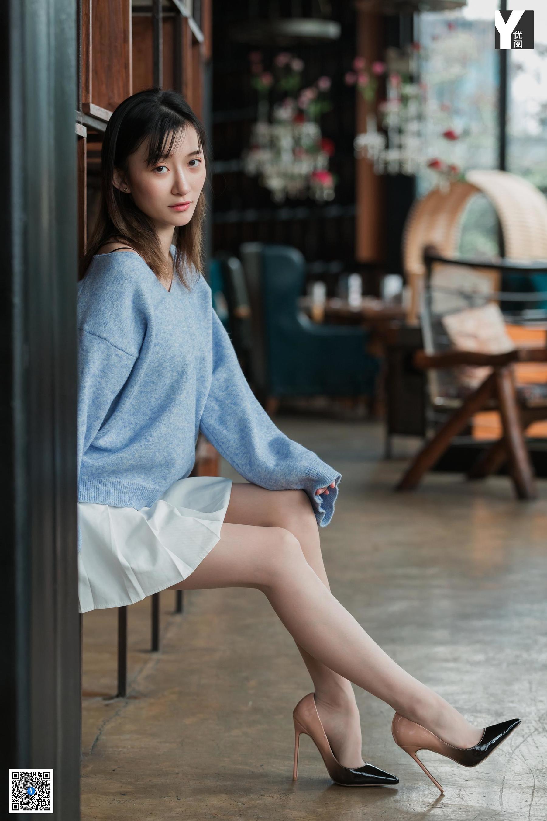 [IESS异思趣向] 模特：秋秋《百褶裙少女》_第5张