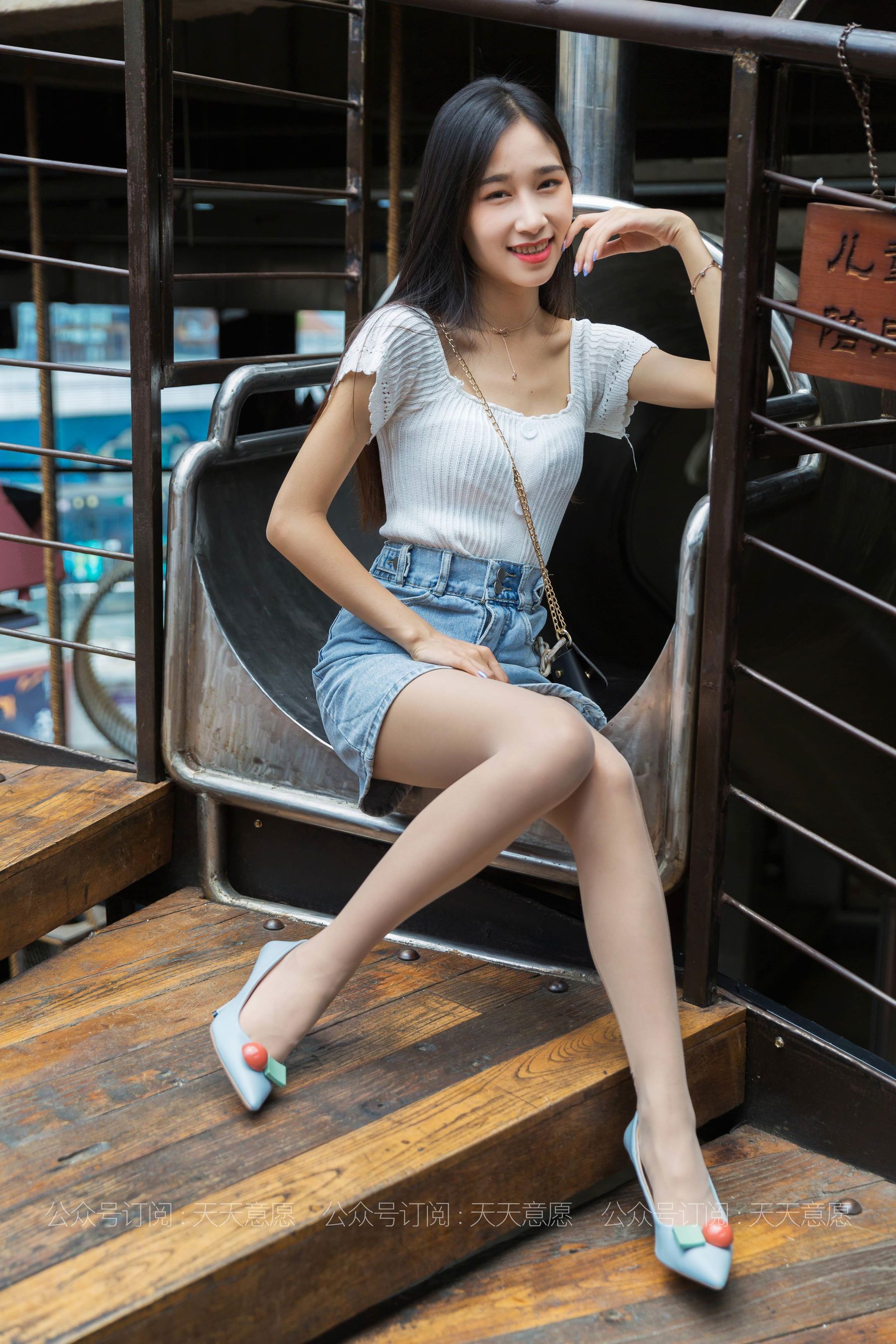 [IESS异思趣向] 丝享家 792：美子《玩滑滑梯》_第5张