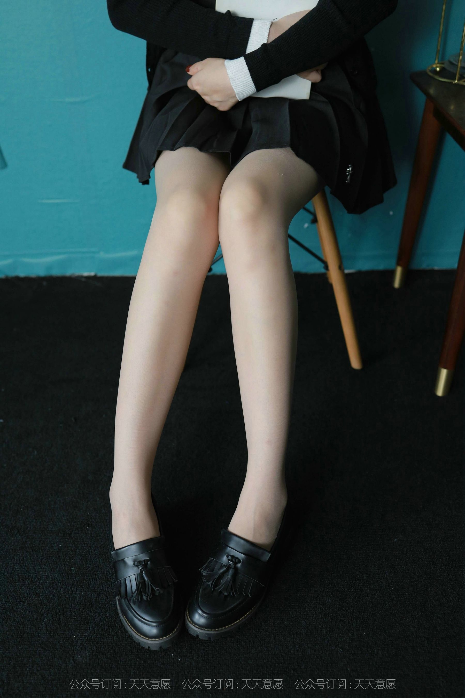 [IESS异思趣向]  模特：小七《可爱学苑风》_第5张