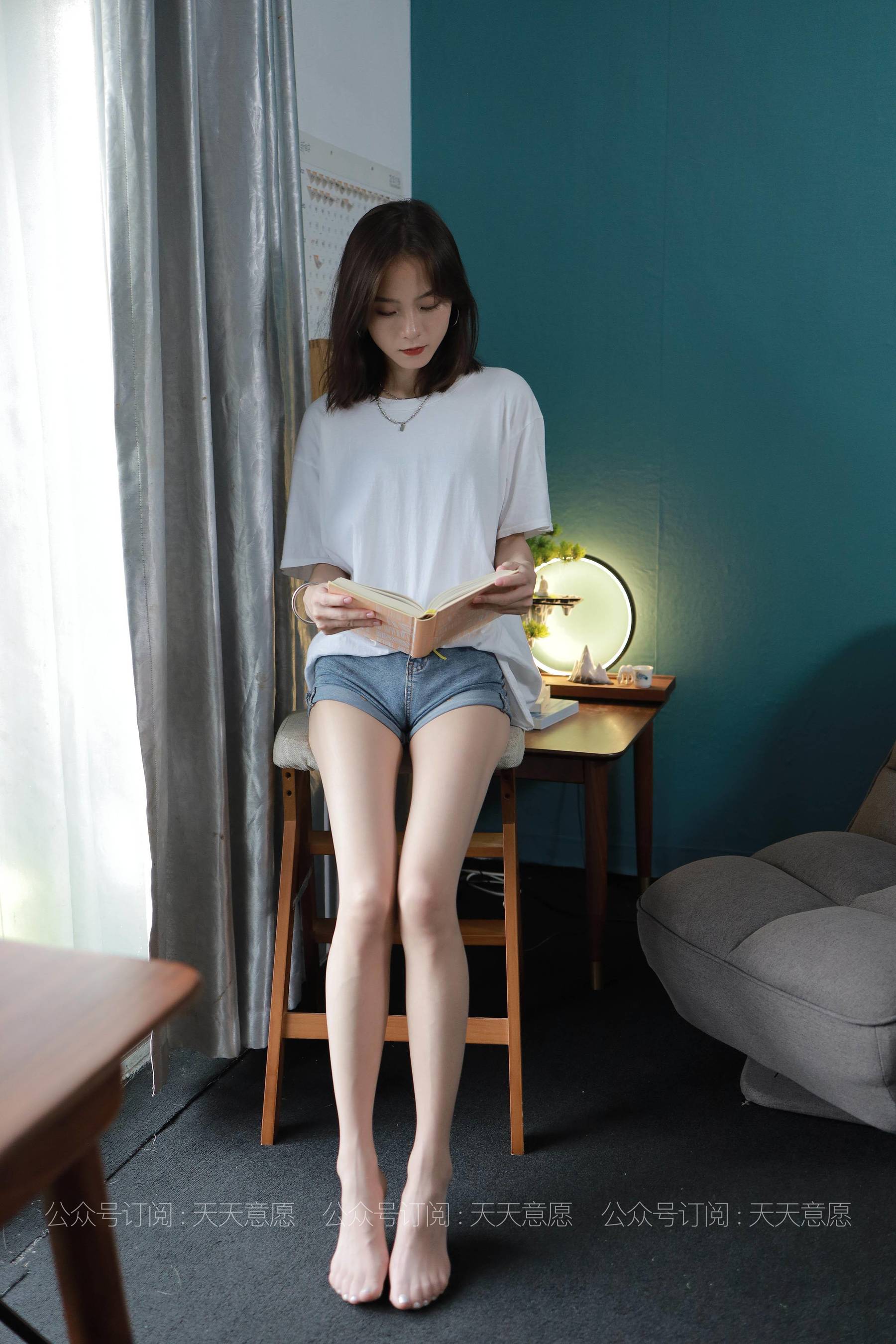 [IESS异思趣向]  模特：小六《邻家少女爱看书》_第3张