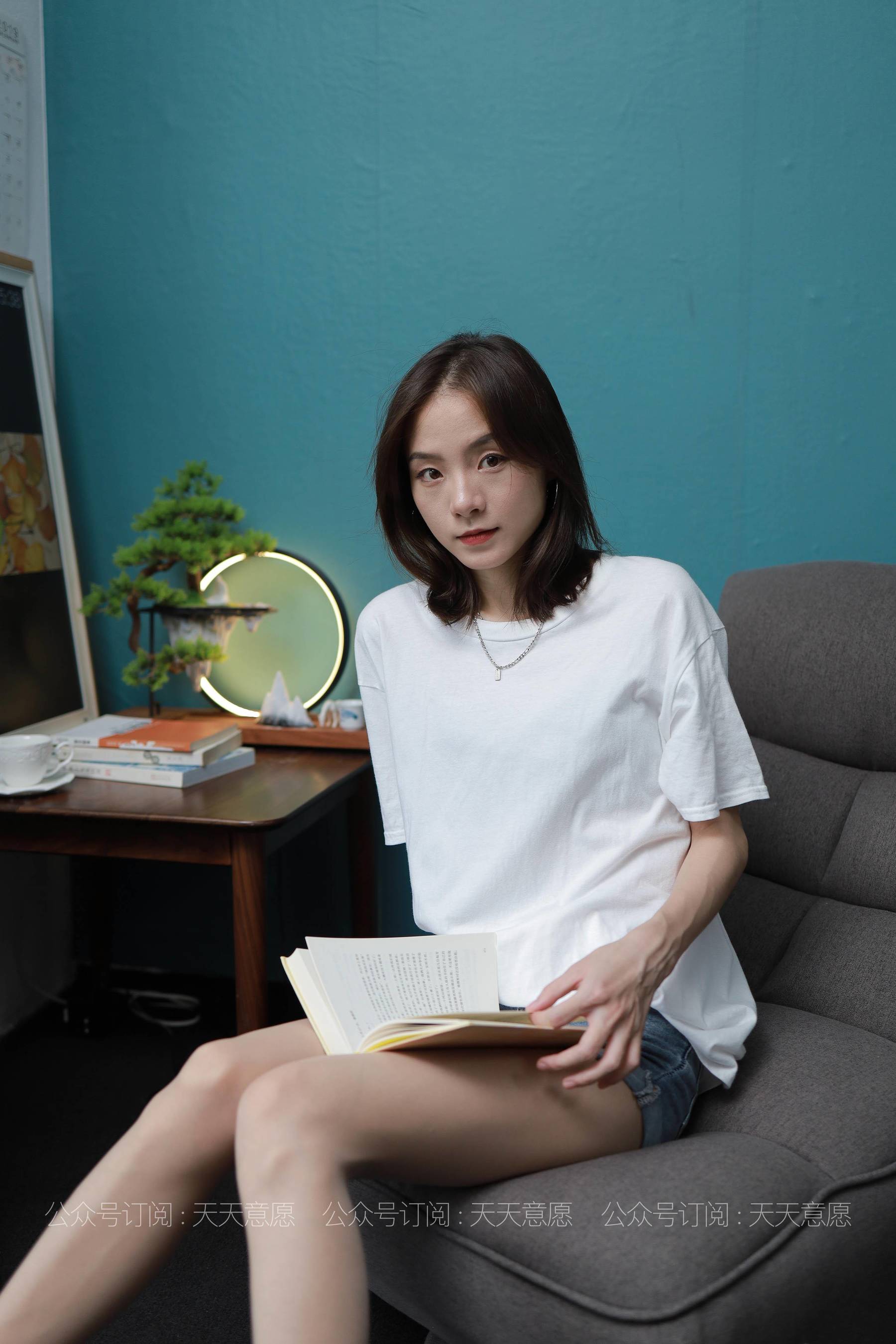 [IESS异思趣向]  模特：小六《邻家少女爱看书》_第4张