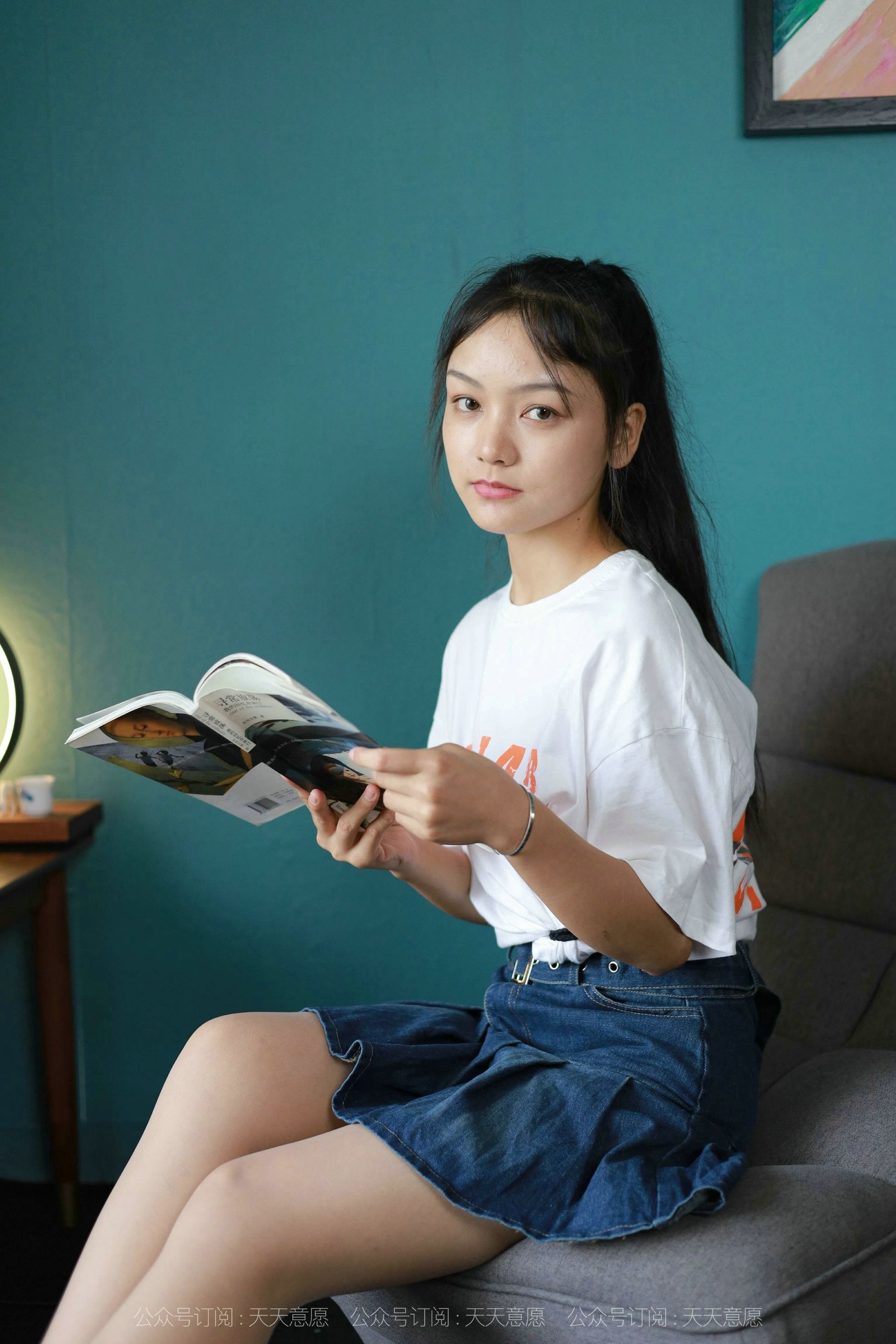 [IESS异思趣向]  模特：小琪《开学啦！》_第4张