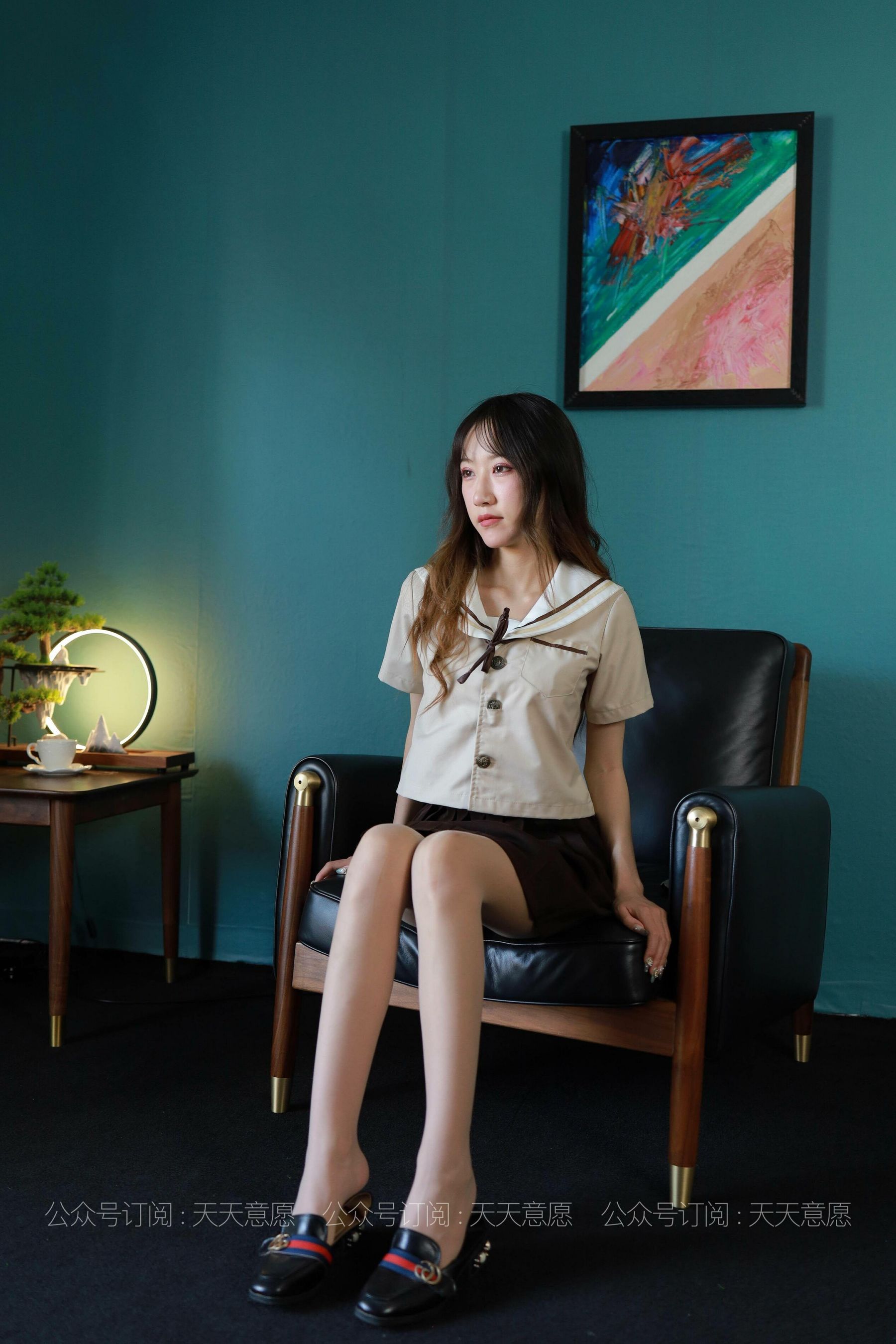 [IESS异思趣向]  模特：怡怡《JK少女》_第4张