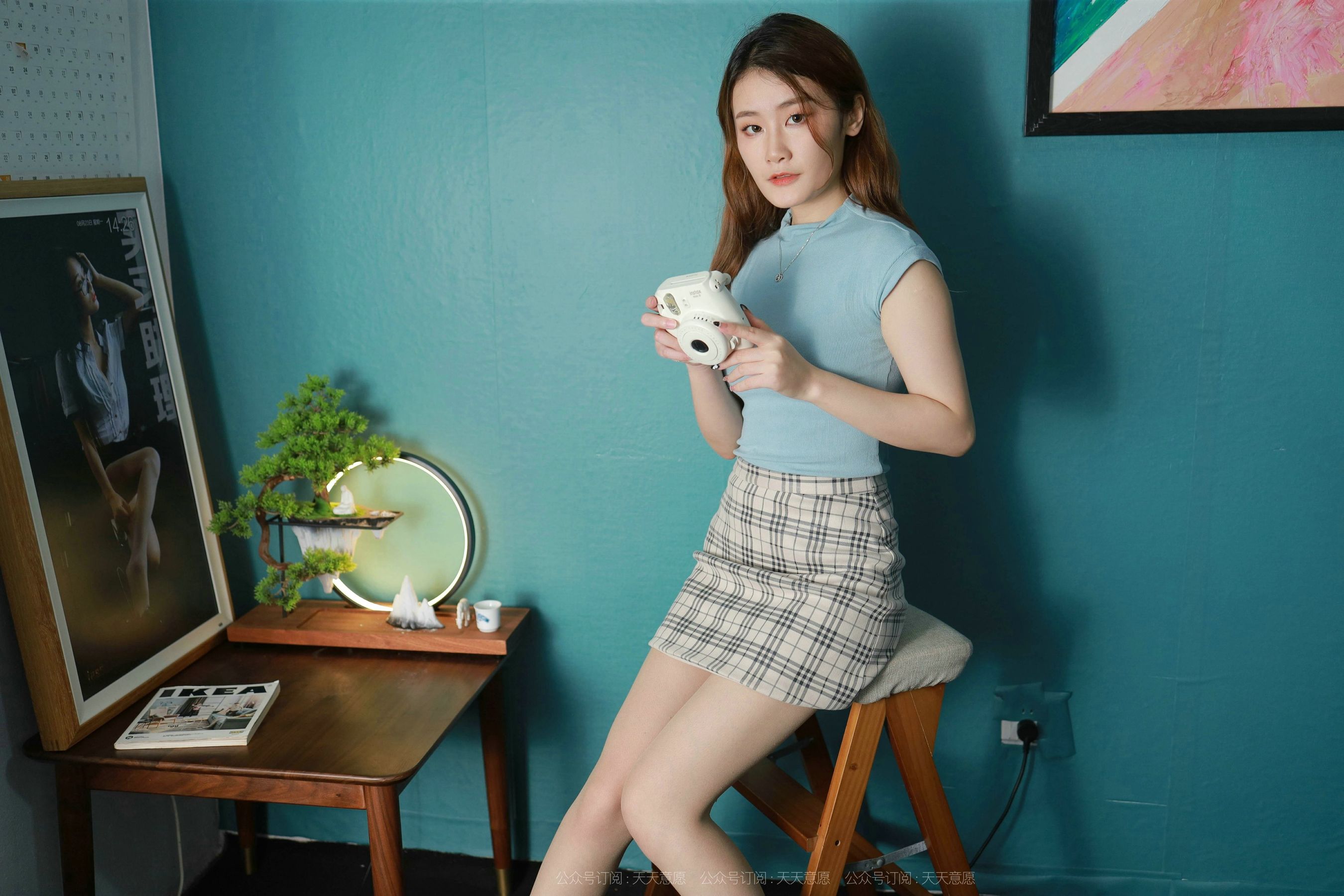 [IESS异思趣向]  模特：紫薇《天蓝色美甲》_第2张