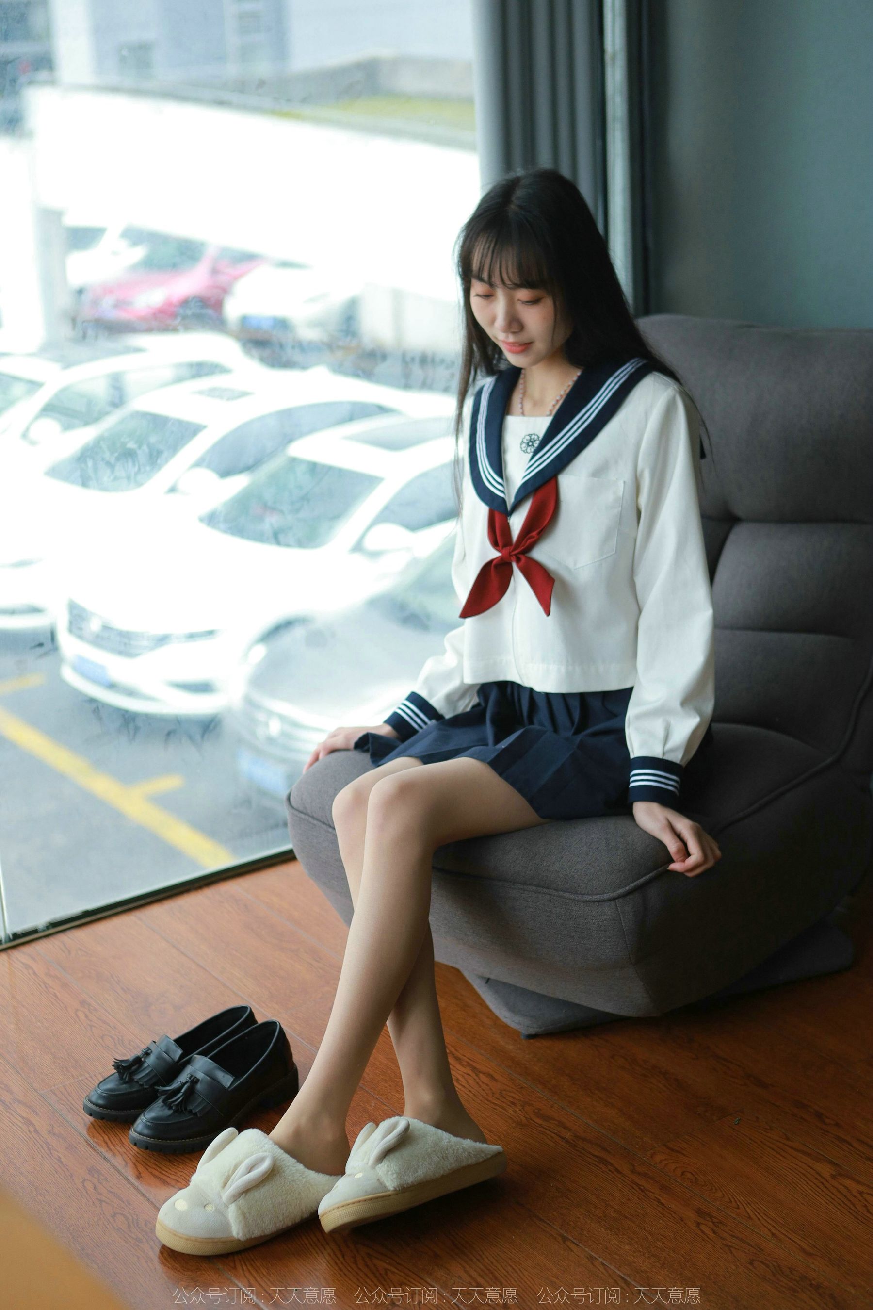 [异思趣向IESS] 模特 团团 《可爱JK装》_第1张