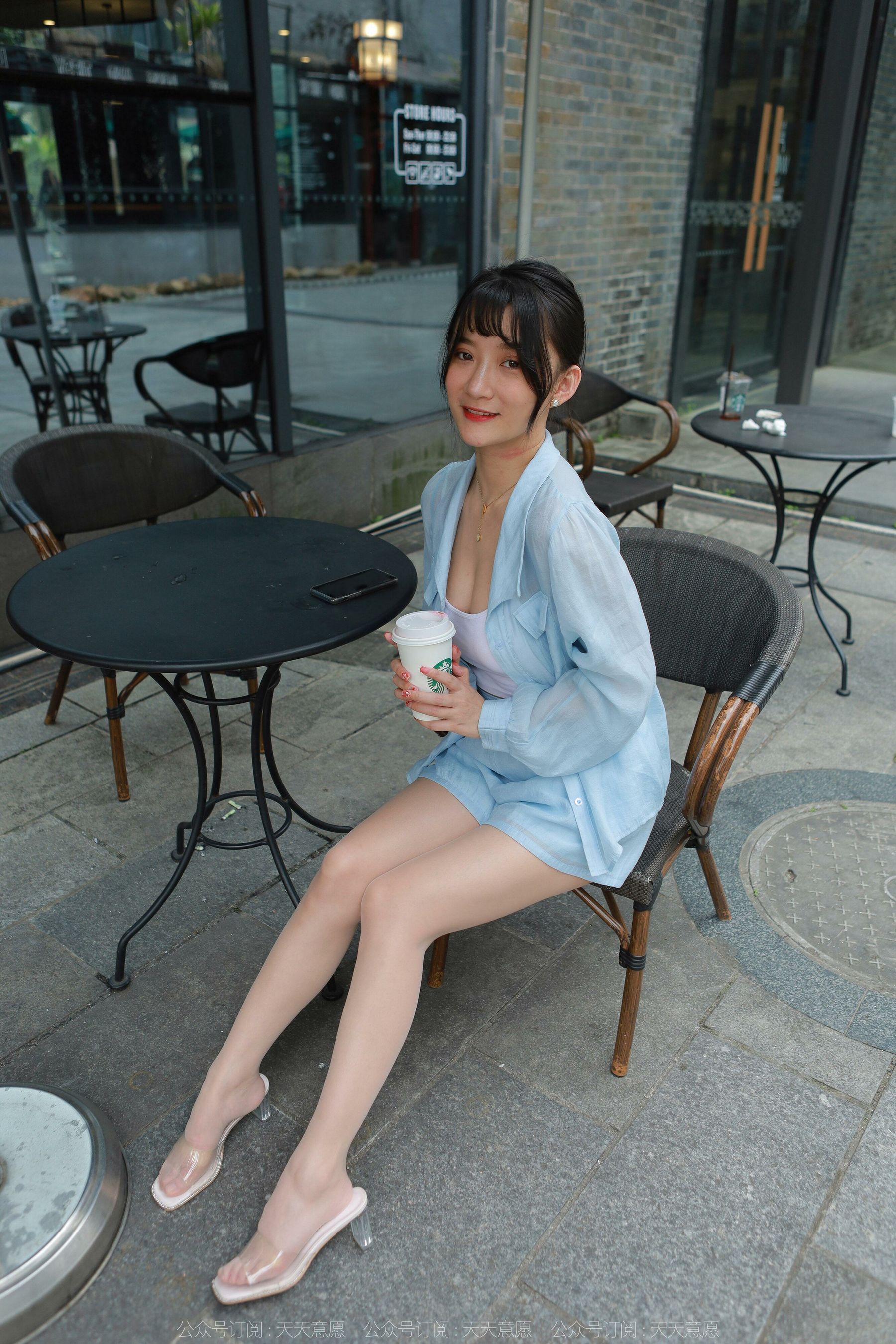 [异思趣向IESS] 模特：秋秋 《蓝色事业线》_第3张