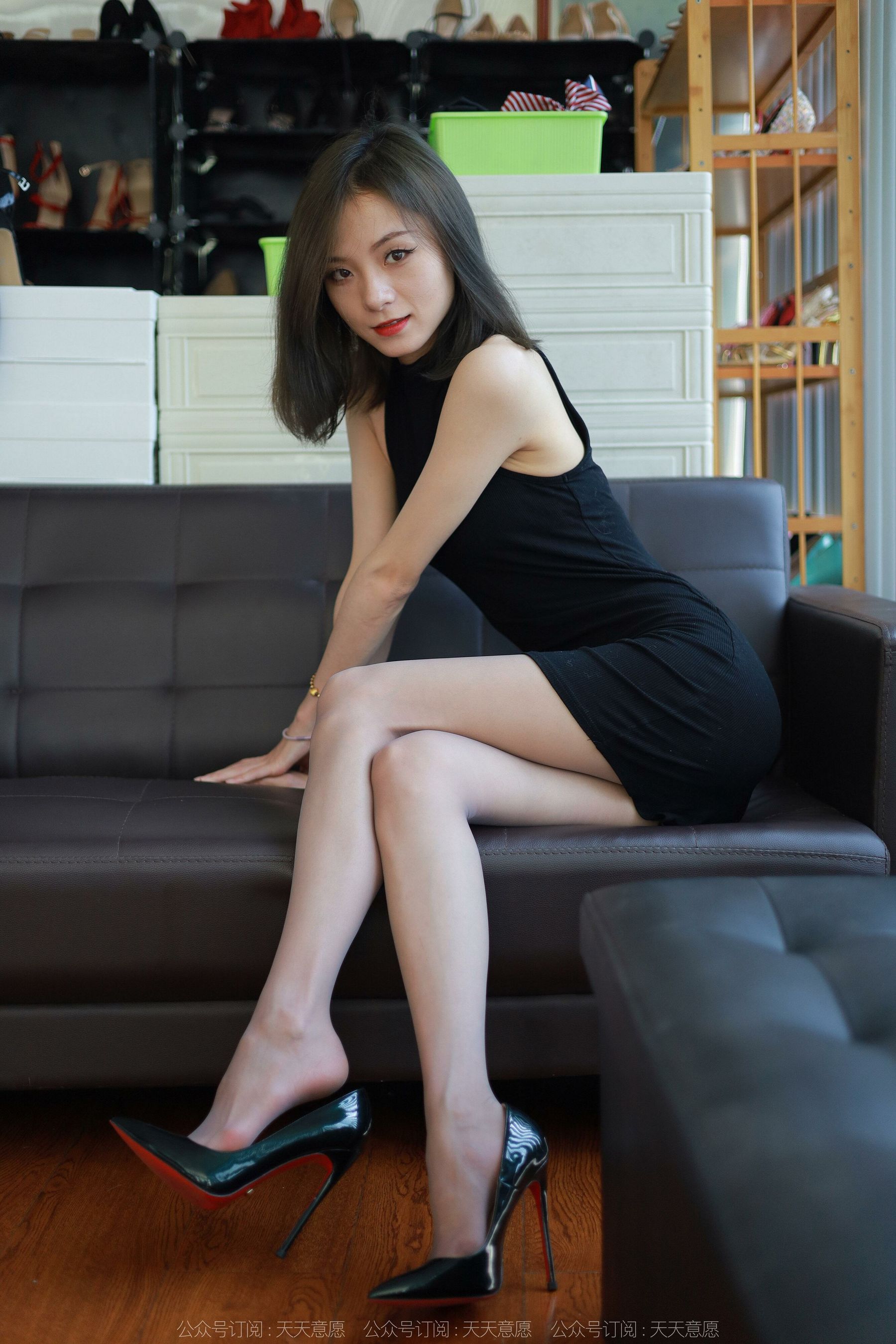 [IESS异思趣向]  模特：小六 《灰丝女王》_第2张