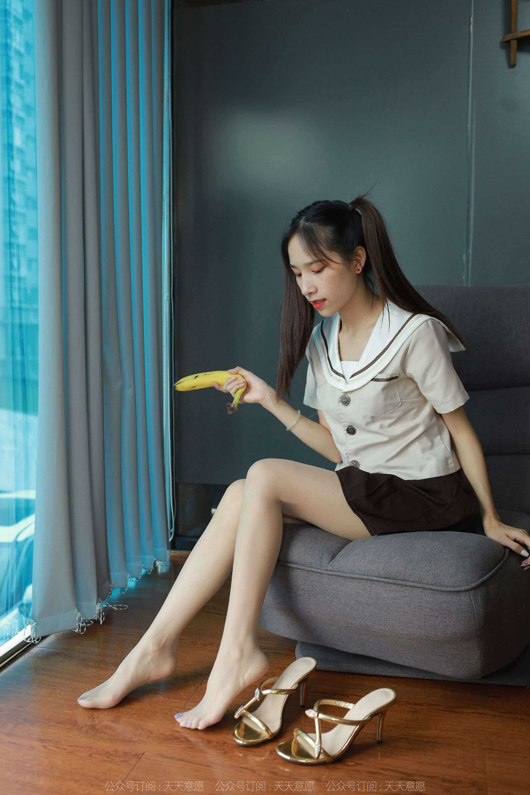 [IESS异思趣向]  模特：美子 《香蕉少女》_第4张